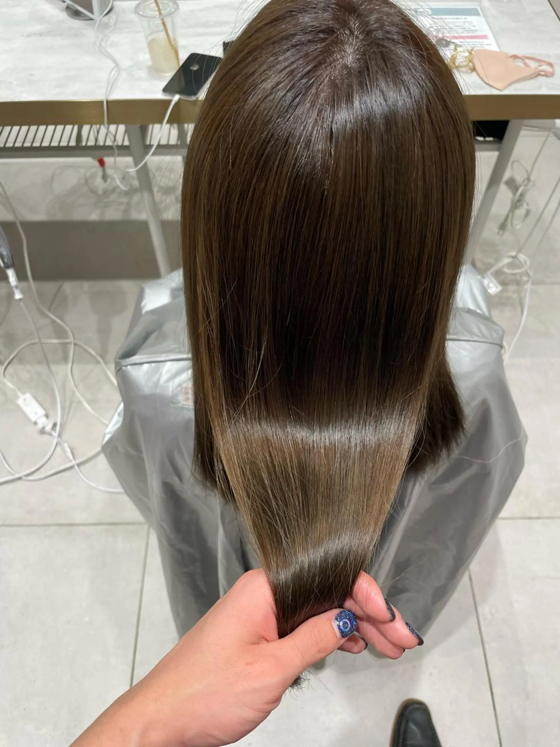 カラー レイヤー/顔周り /透明感/TAKUのヘアスタイル