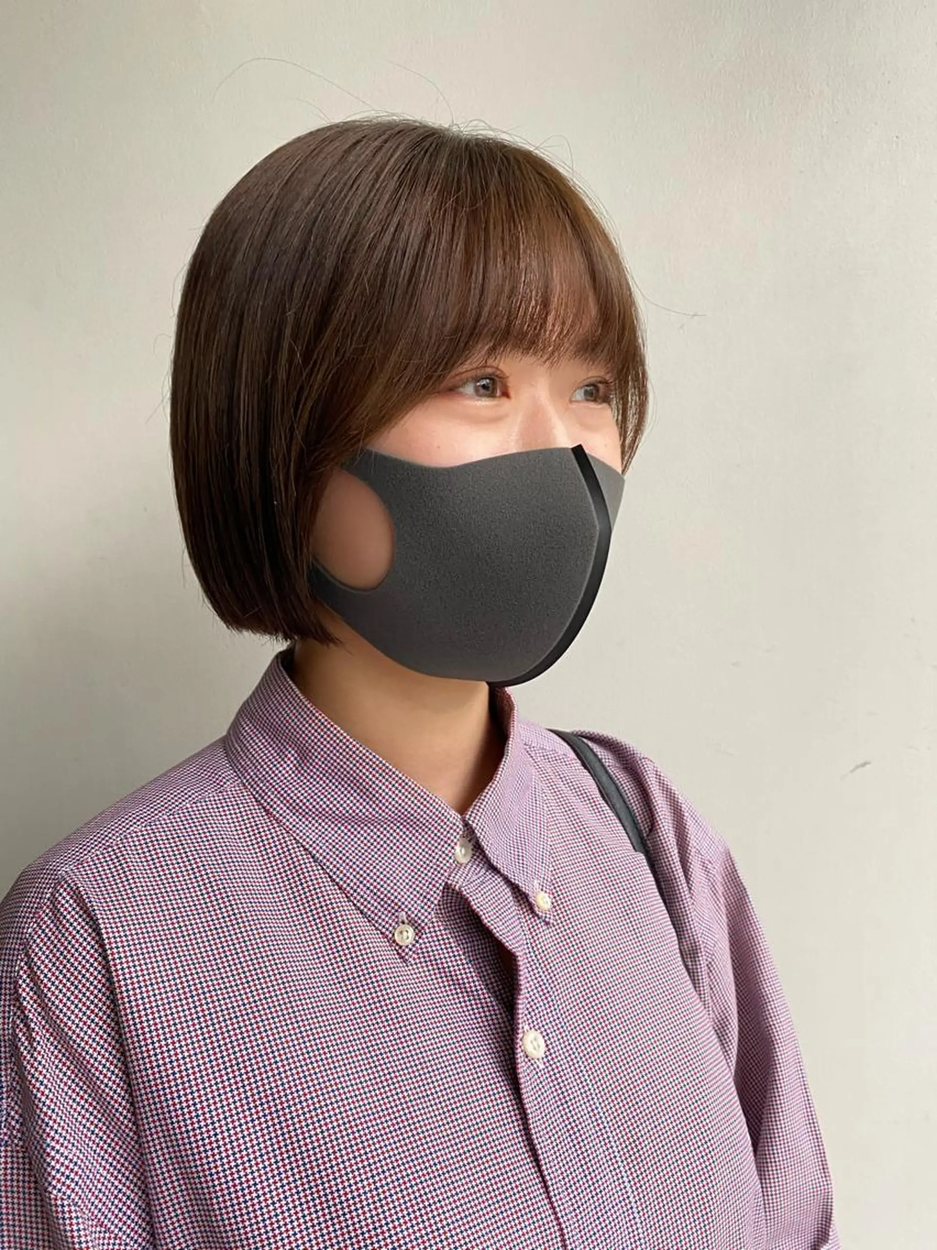 ミディアム ボブ カット ヘアカラー les baladins du miroir所属・🍃YURI 🍃のヘアスタイル