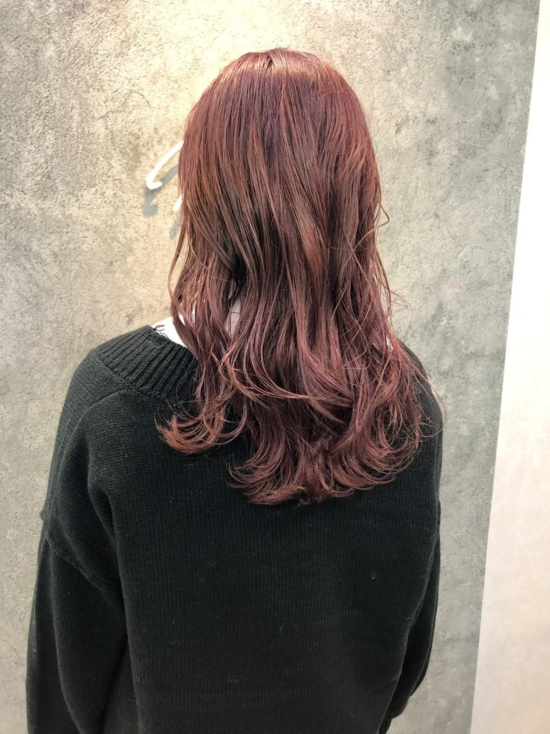 セミロング カット ヘアカラー トリートメント 所渉/韓国レイヤー /ウルフカットのヘアスタイル