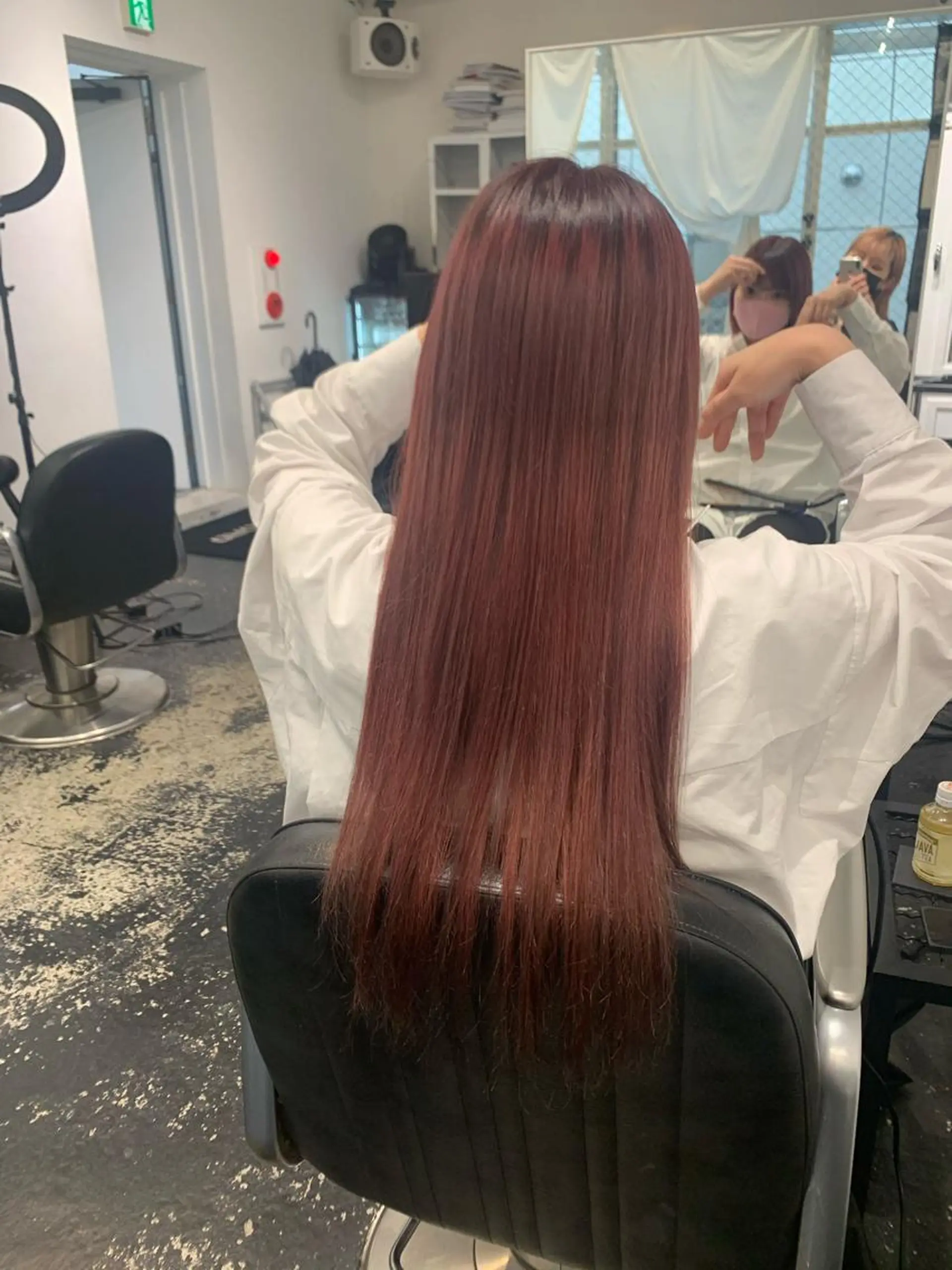 ロング トリートメント カット ヘアカラー HARU//原宿🤍 リピート率NO.1のヘアスタイル