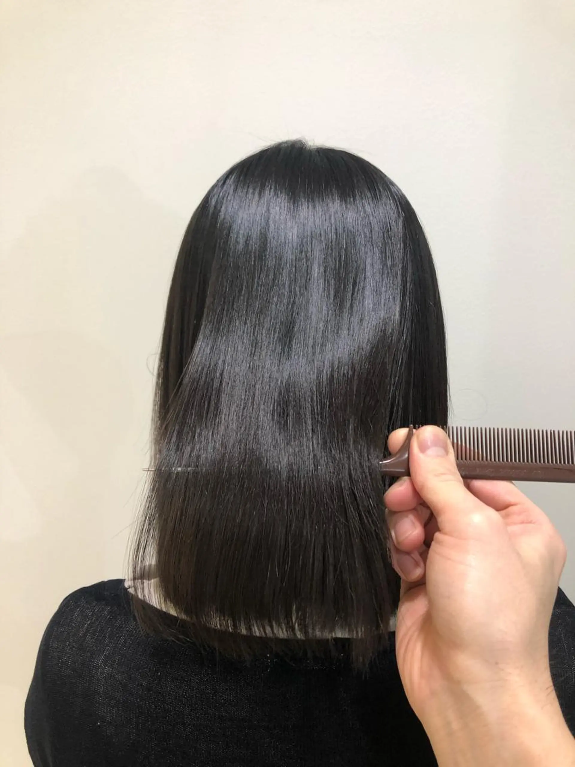 セミロング セミロングパーマ 髪質改善 縮毛矯正 トリートメント 酸熱トリートメント 縮毛矯正 トリートメント コテ巻き風パーマ/ 髪質改善/河島恭平のヘアスタイル