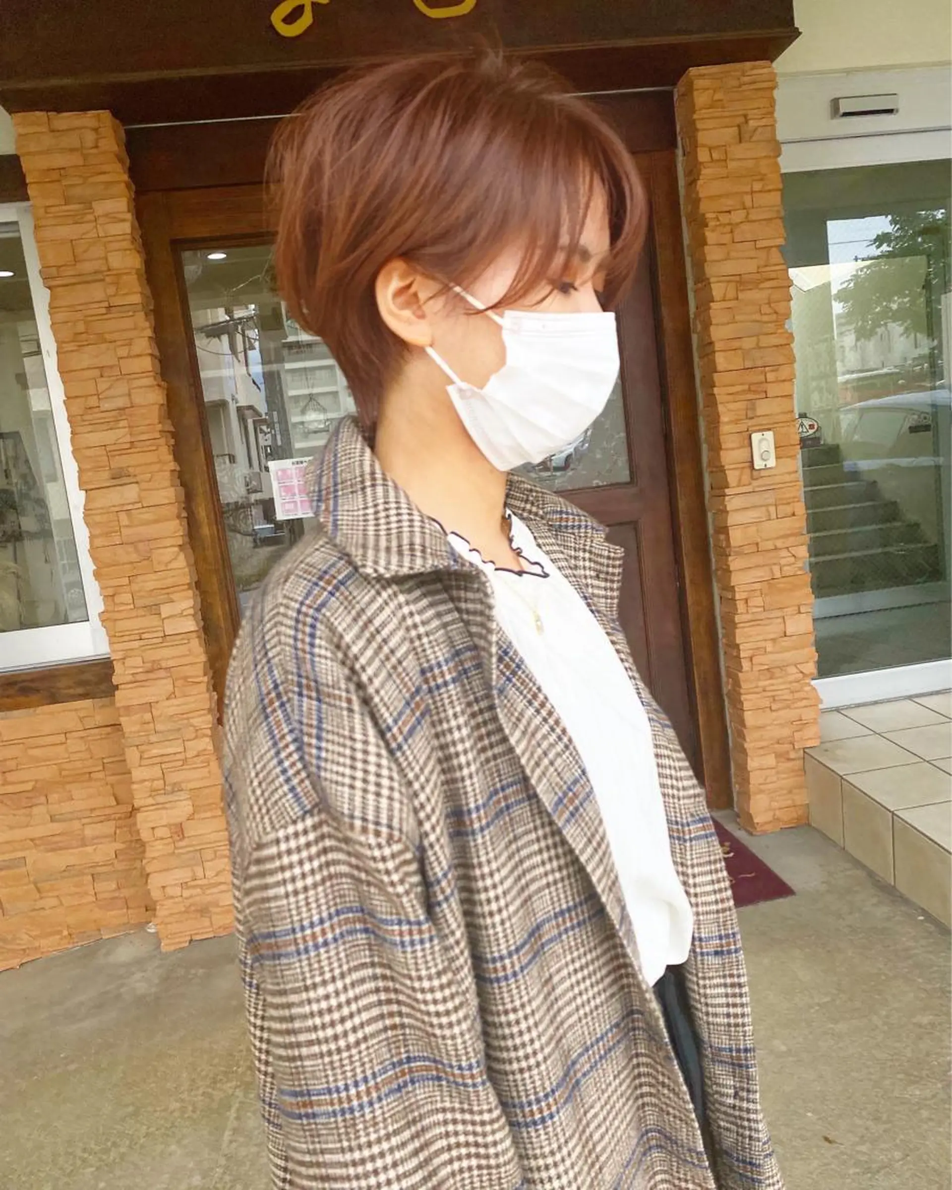 ショート カラー イルミナカラー カット ヘアカラー grand juteのヘアスタイル