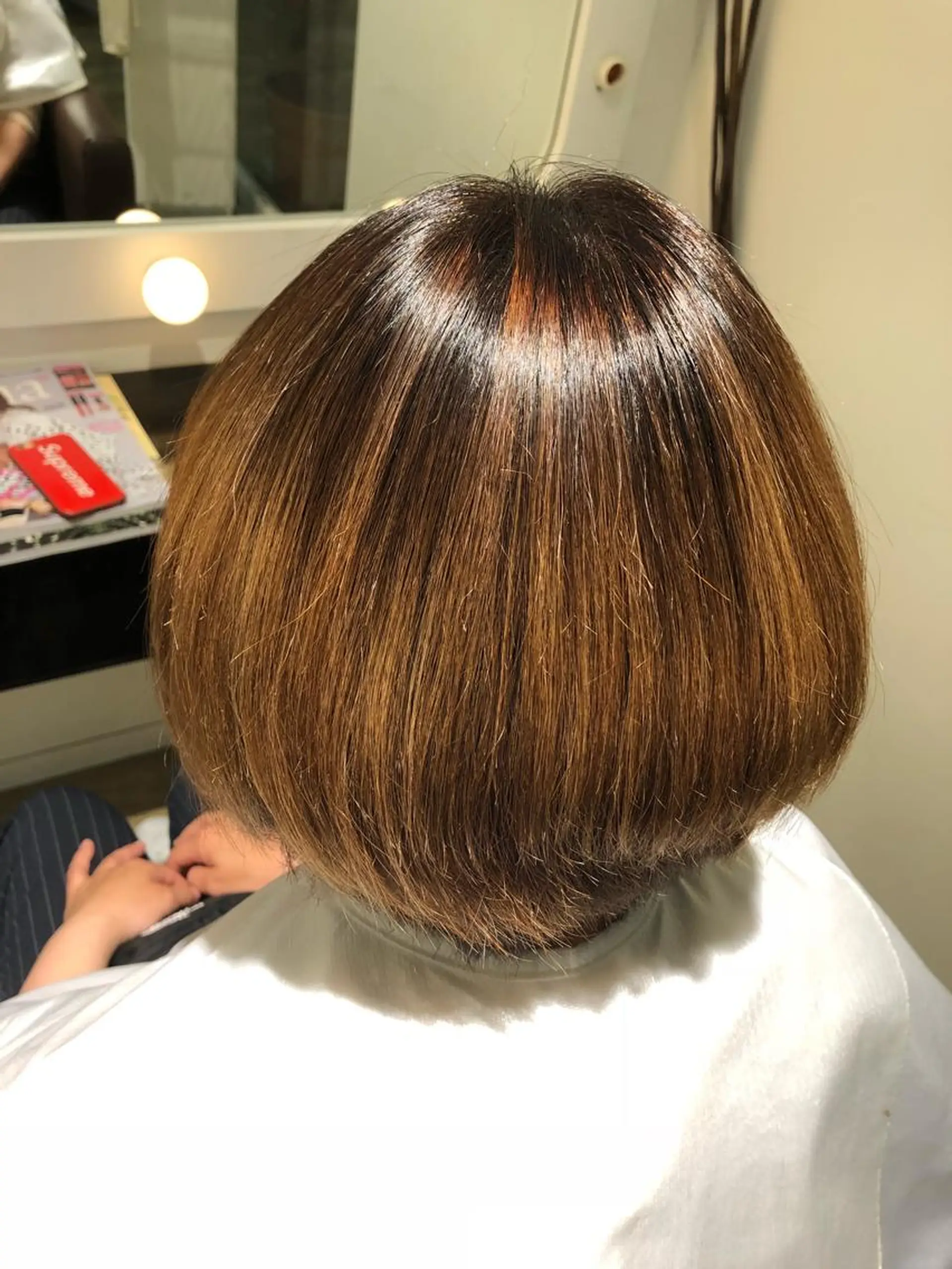 ショート 縮毛矯正 トリートメント 小宮 真理奈のヘアスタイル