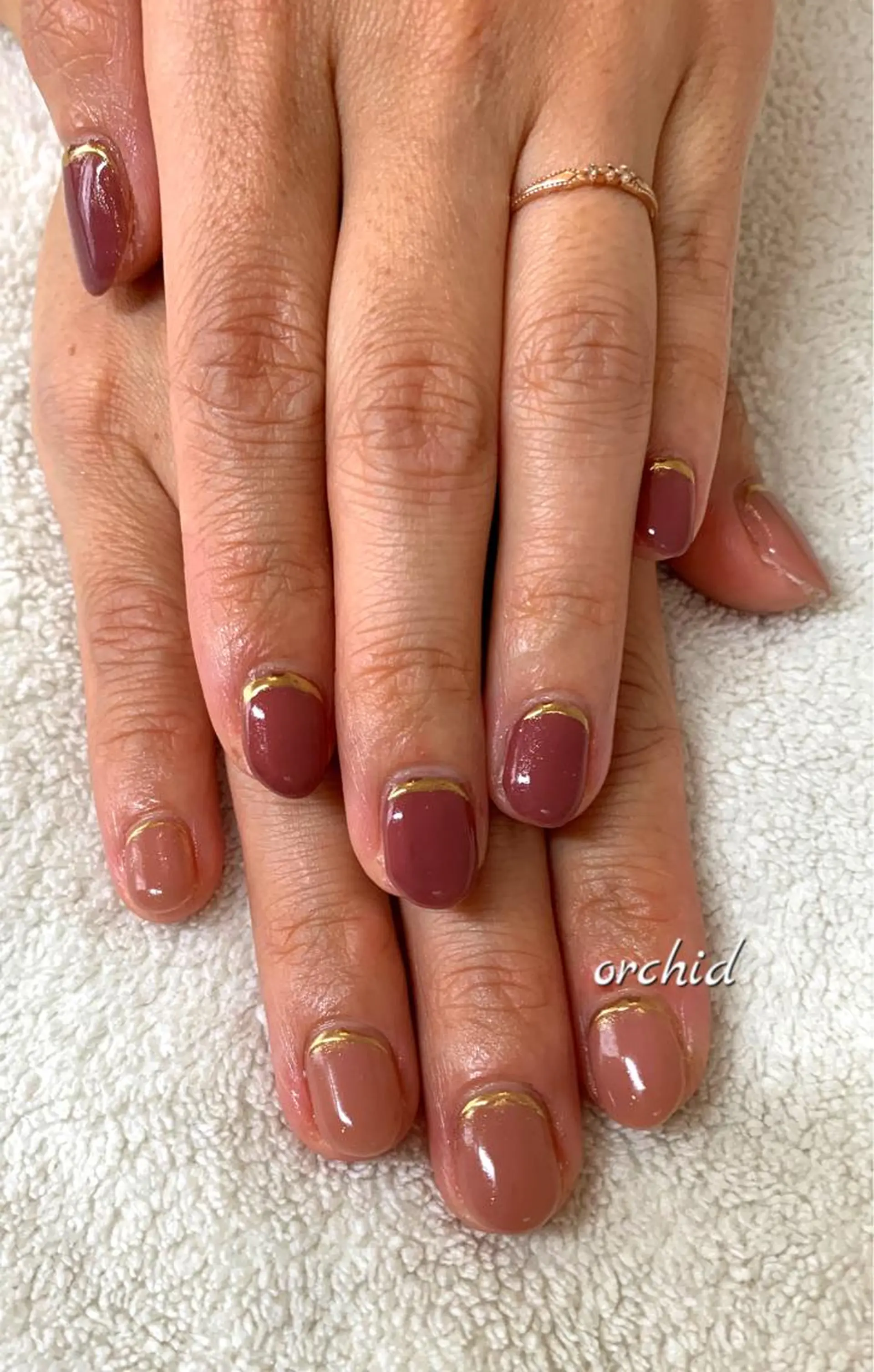 ネイル orchid ♡オーキッドのネイルデザイン