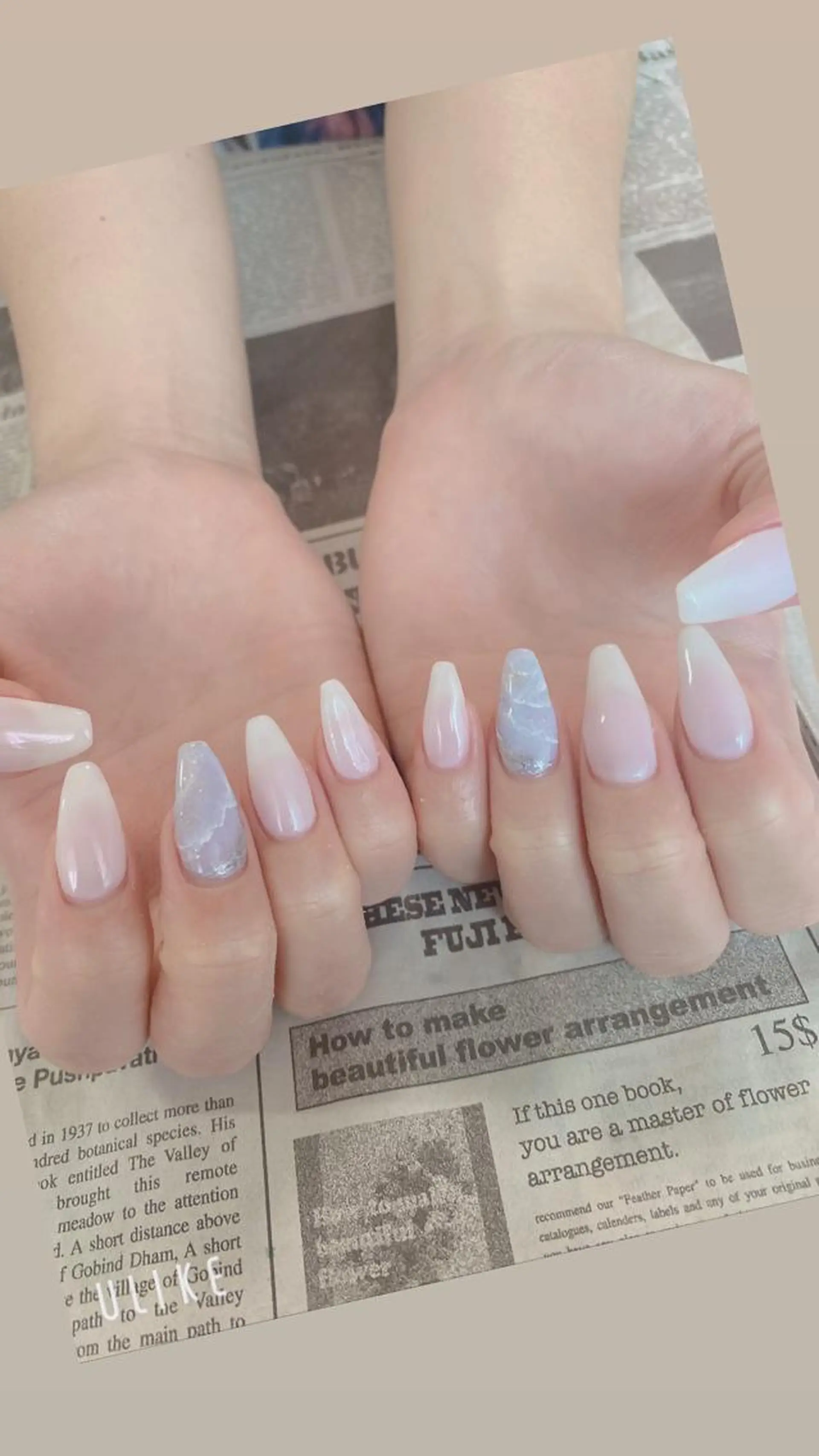 ネイル ハンドネイル ハンドケア 森山 舞のネイルデザイン