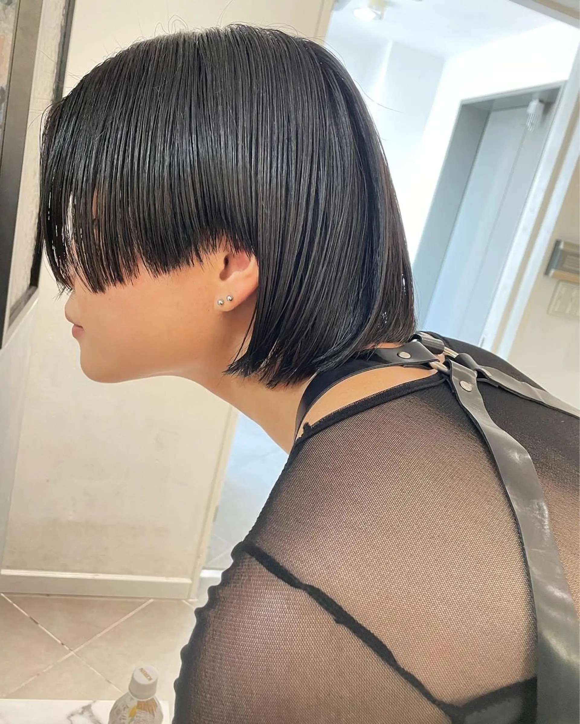 ショート ショートヘア カット トリートメント 村上雅人 ナチュラルモードのヘアスタイル