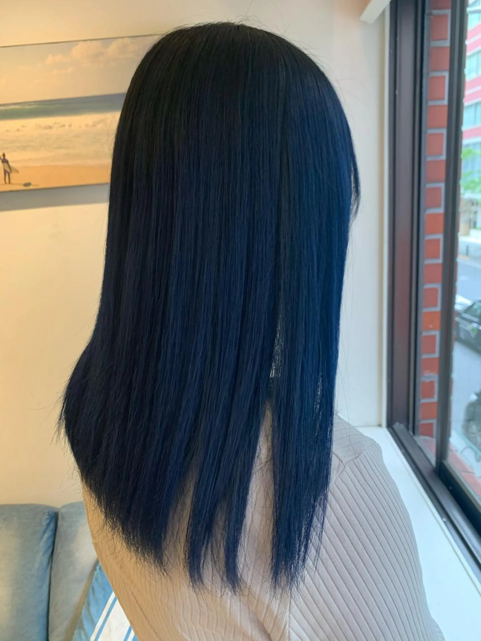 セミロング 渋谷ハイトーン/ デザインカラー阿部のヘアスタイル