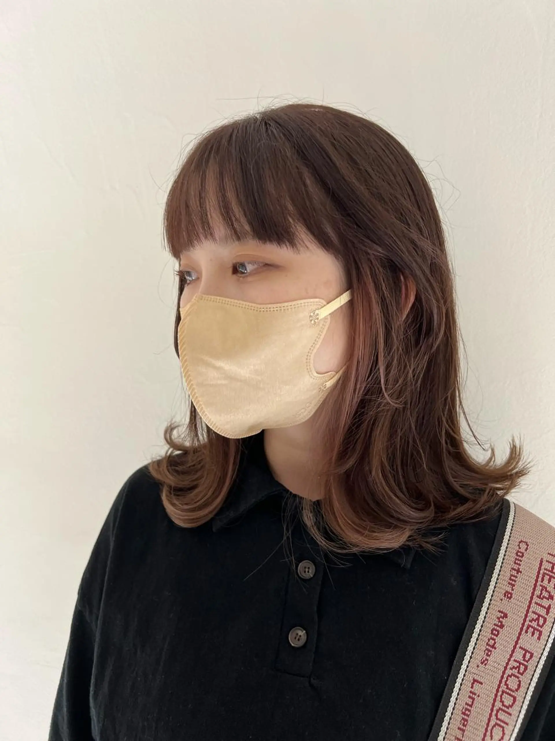 ミディアム カラー 柳澤 和也のヘアスタイル