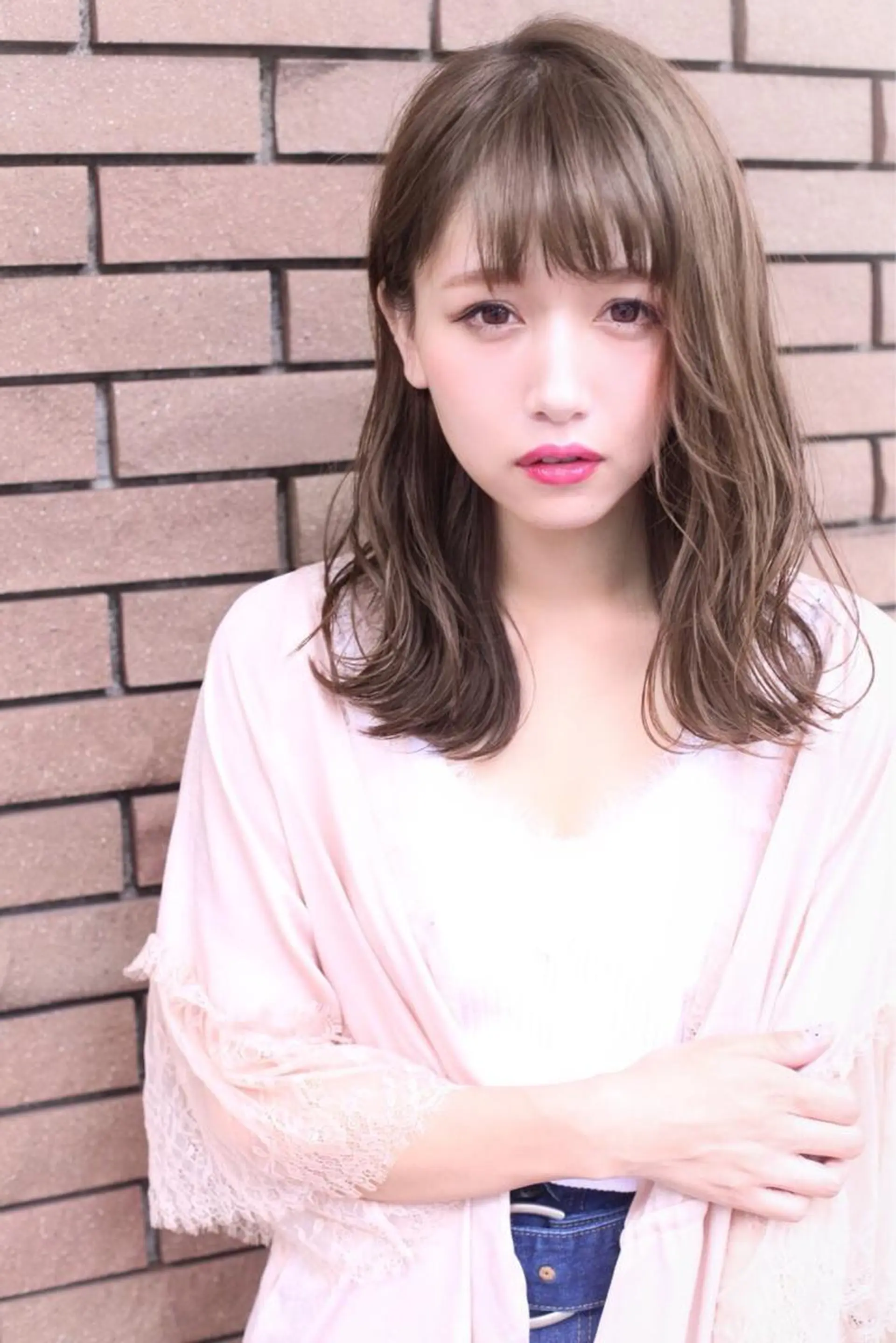 ミディアム カット Redeww所属・HIRO .Nのヘアスタイル