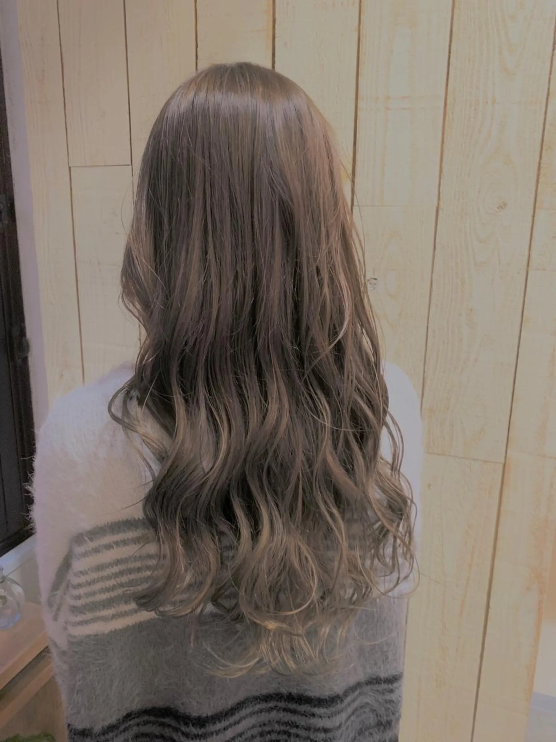 ロング カラー 透明感/ 美髪矯正/田中恭のヘアスタイル