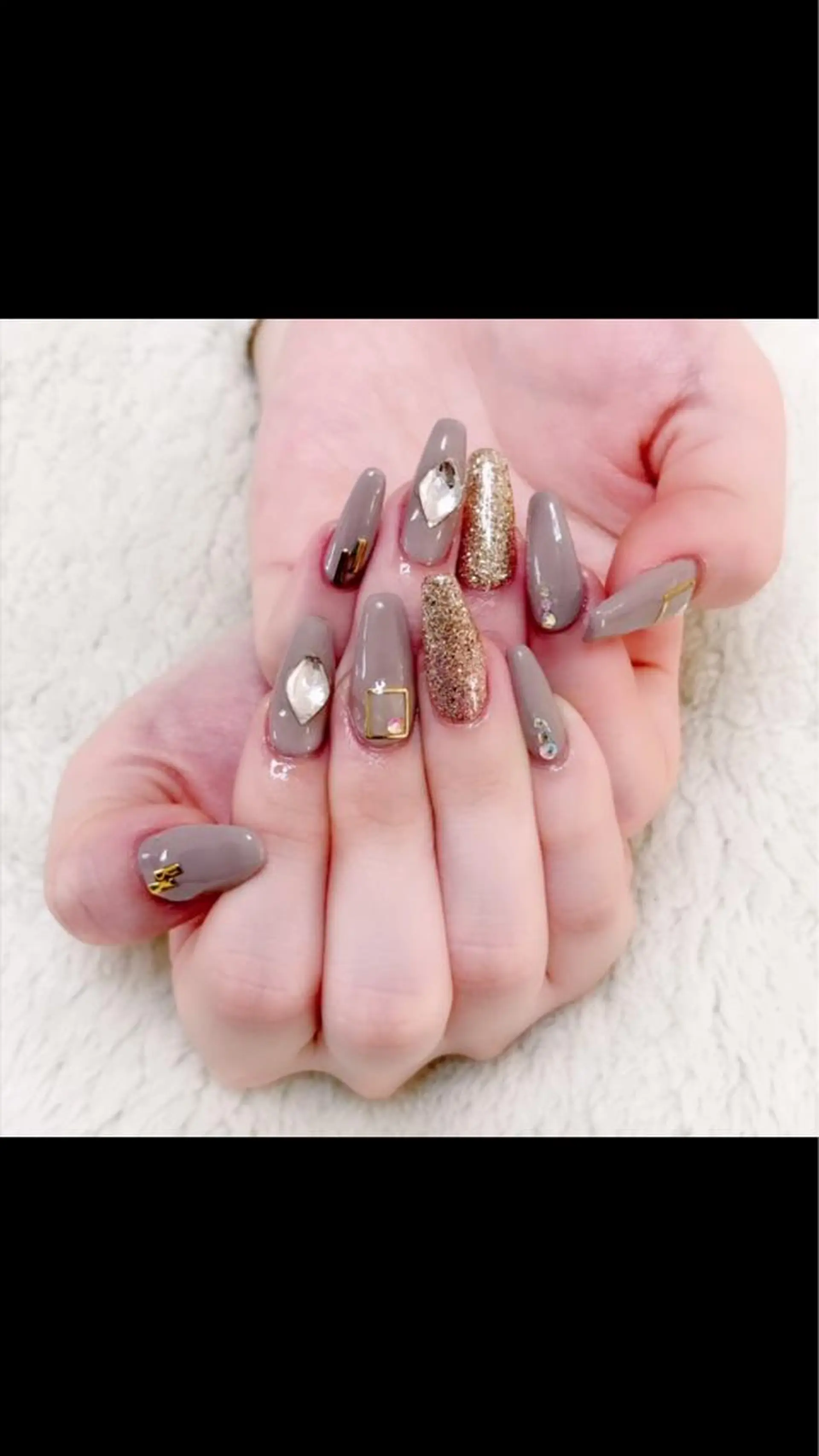 ネイル アートネイル フレンチネイル ジェルネイル ゴールド ゴージャス 🩵池袋heart nail🩵のネイルデザイン