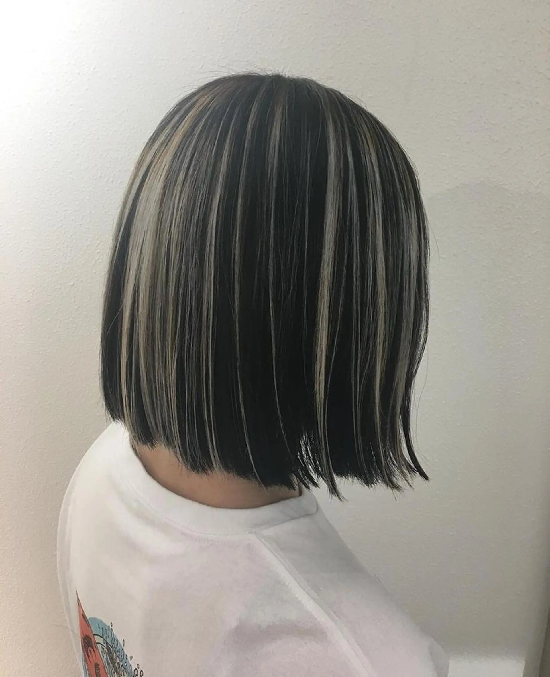 ショート カラー ハイライトカラー ハイライト FABLE HAIR ファブル難波・心斎橋のヘアスタイル