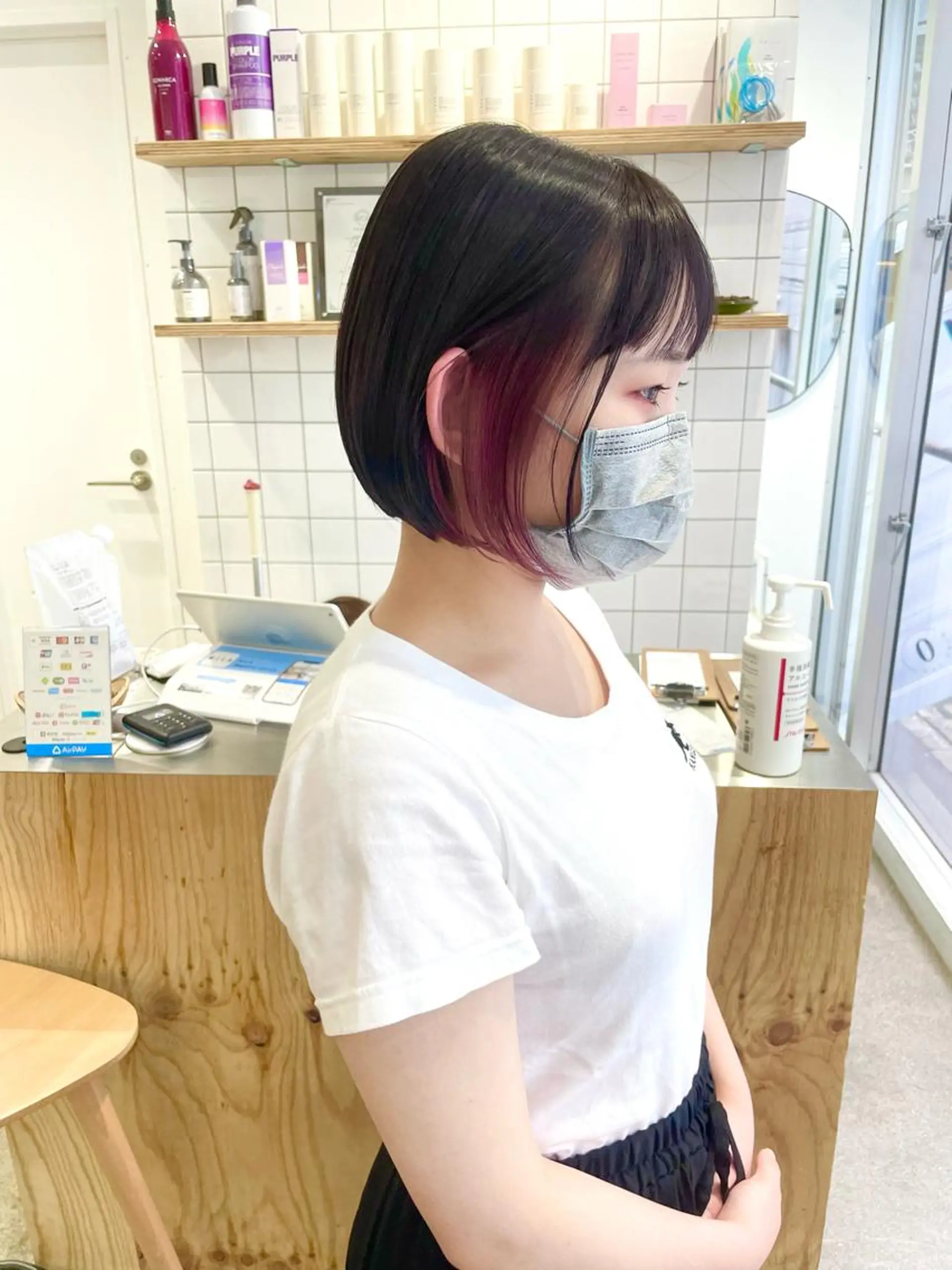 ショート カラー 圧倒的なケアブリーチ /髪質改善🩵松田のヘアスタイル