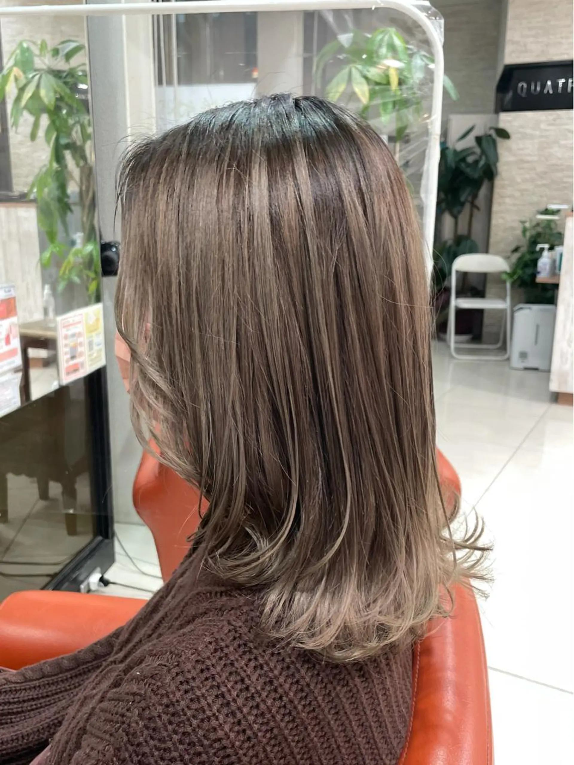 ミディアム カラー 井上 武輝のヘアスタイル