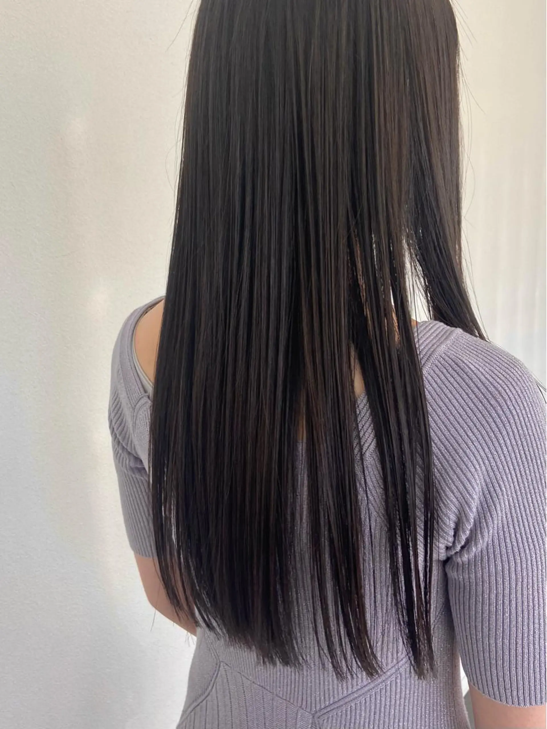 カット 縮毛矯正 トリートメント 透け感カラー/ momo🦕🌱のヘアスタイル