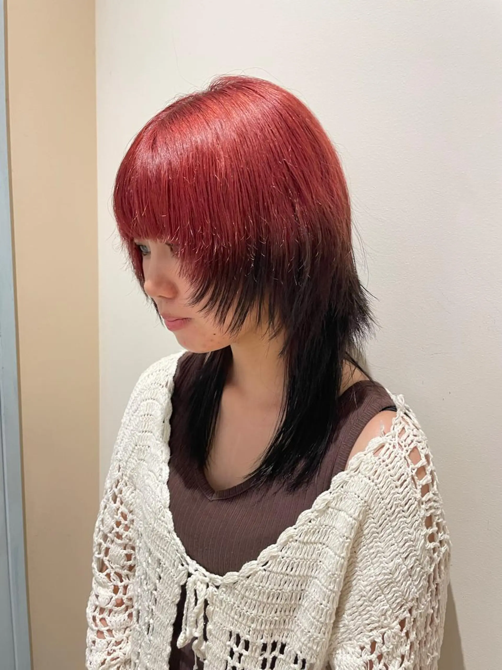 ミディアム カラー 🌱ぱっつとボブカ ット🌱/Ryotaのヘアスタイル