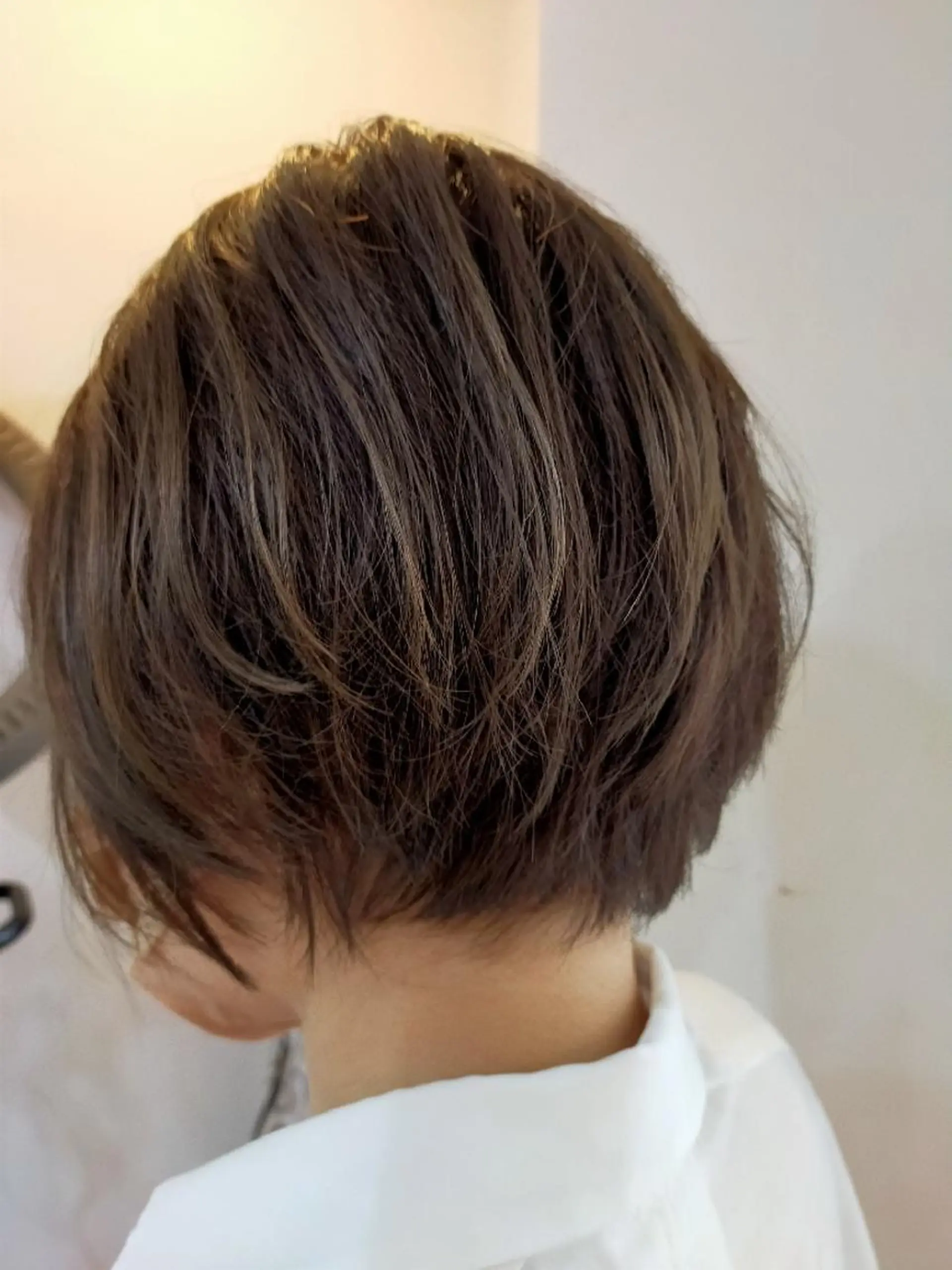 ショート ショートレイヤー レイヤーカット ショートヘア カット Culumi クルミ 松井照雄/梅田茶屋町のヘアスタイル