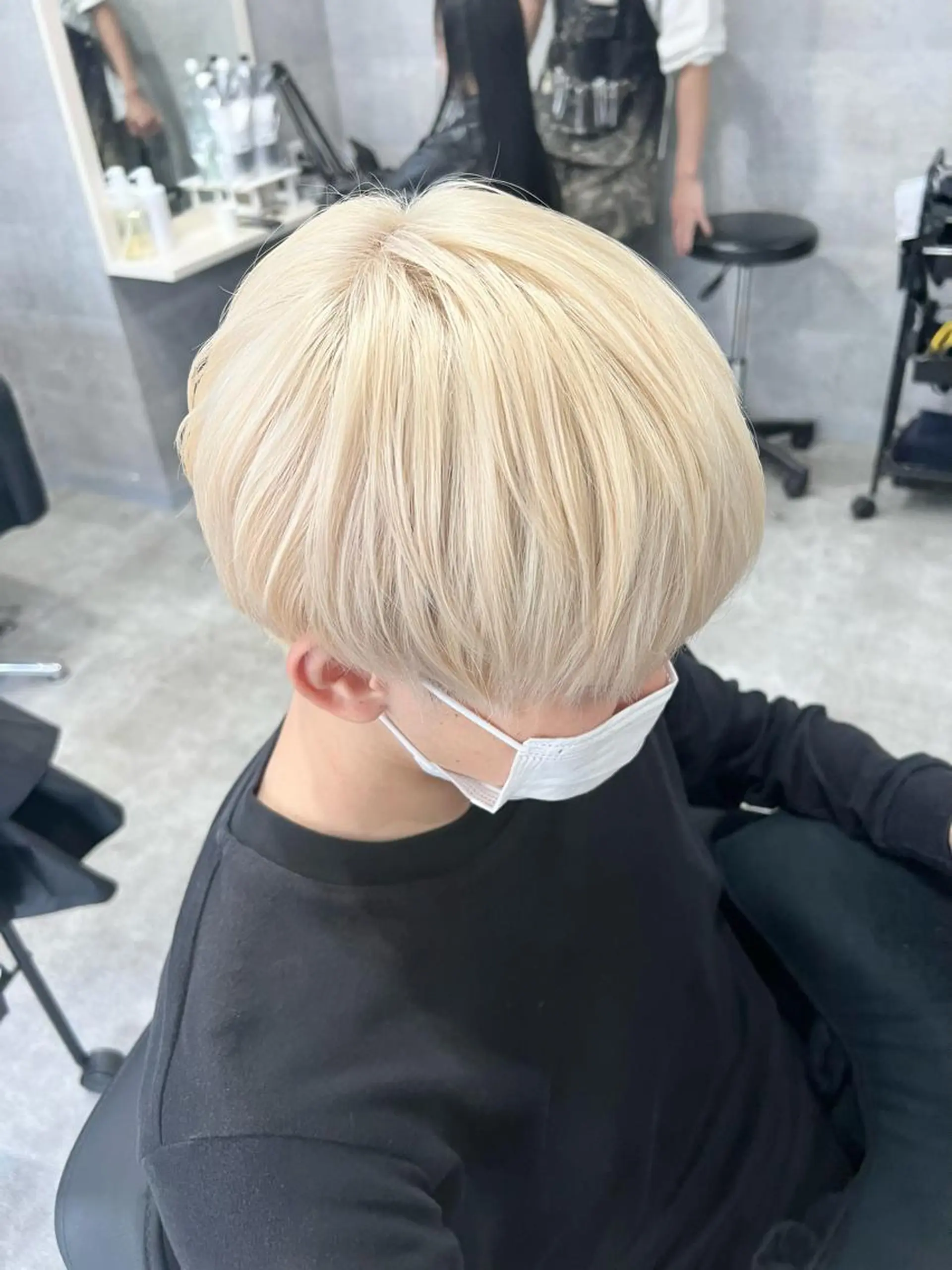 カラー メンズ 疋田 翼のヘアスタイル
