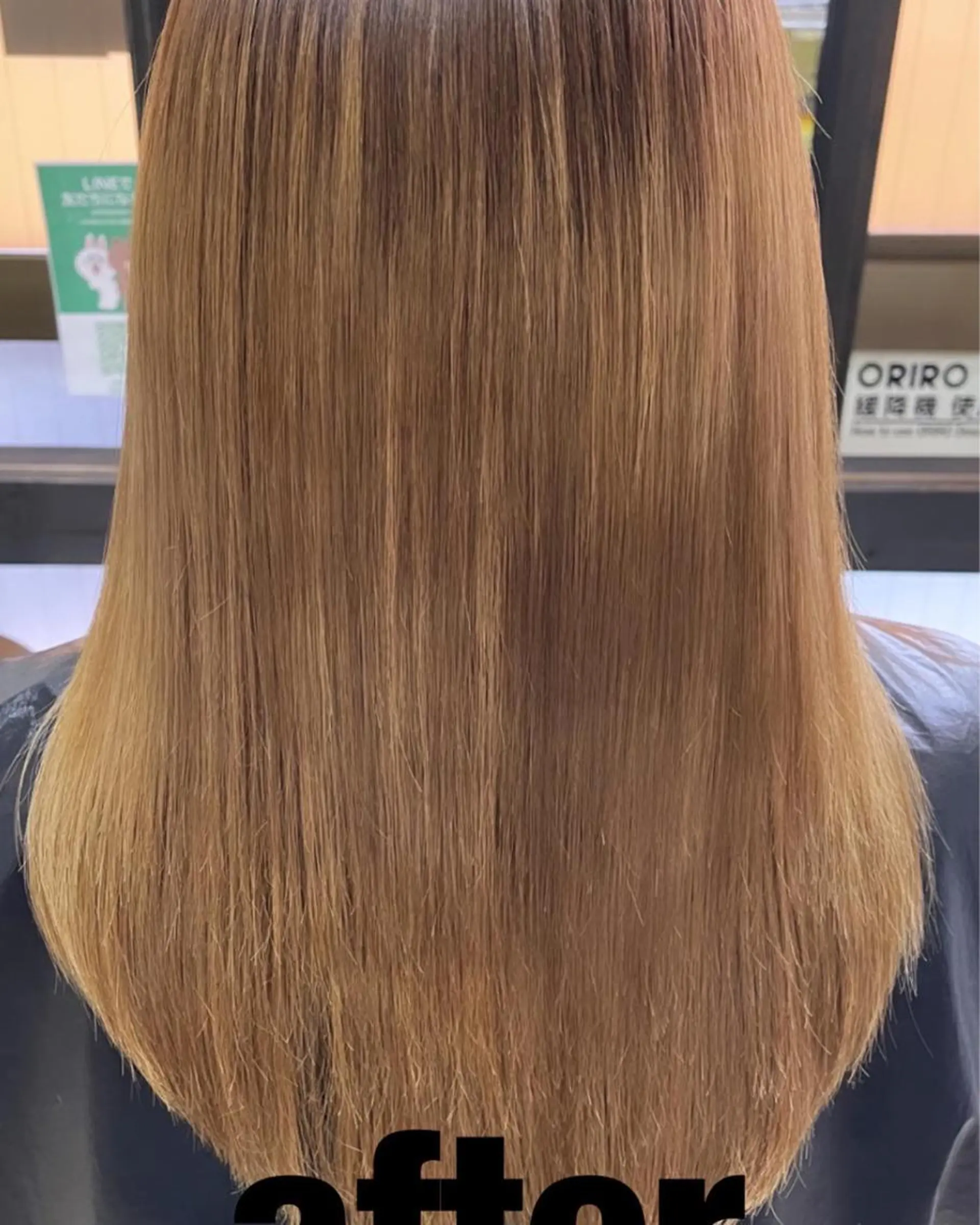 ロング 髪質改善 縮毛矯正 トリートメント 酸性ストレート 酒徳 ヒロヤのヘアスタイル