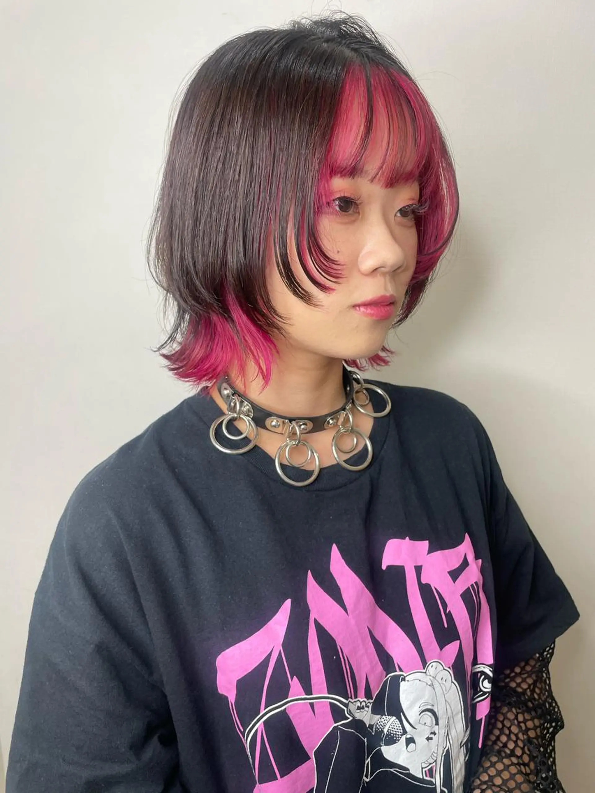 ミディアム カラー 🫧ウルフカット/ 畑中結衣🫧のヘアスタイル