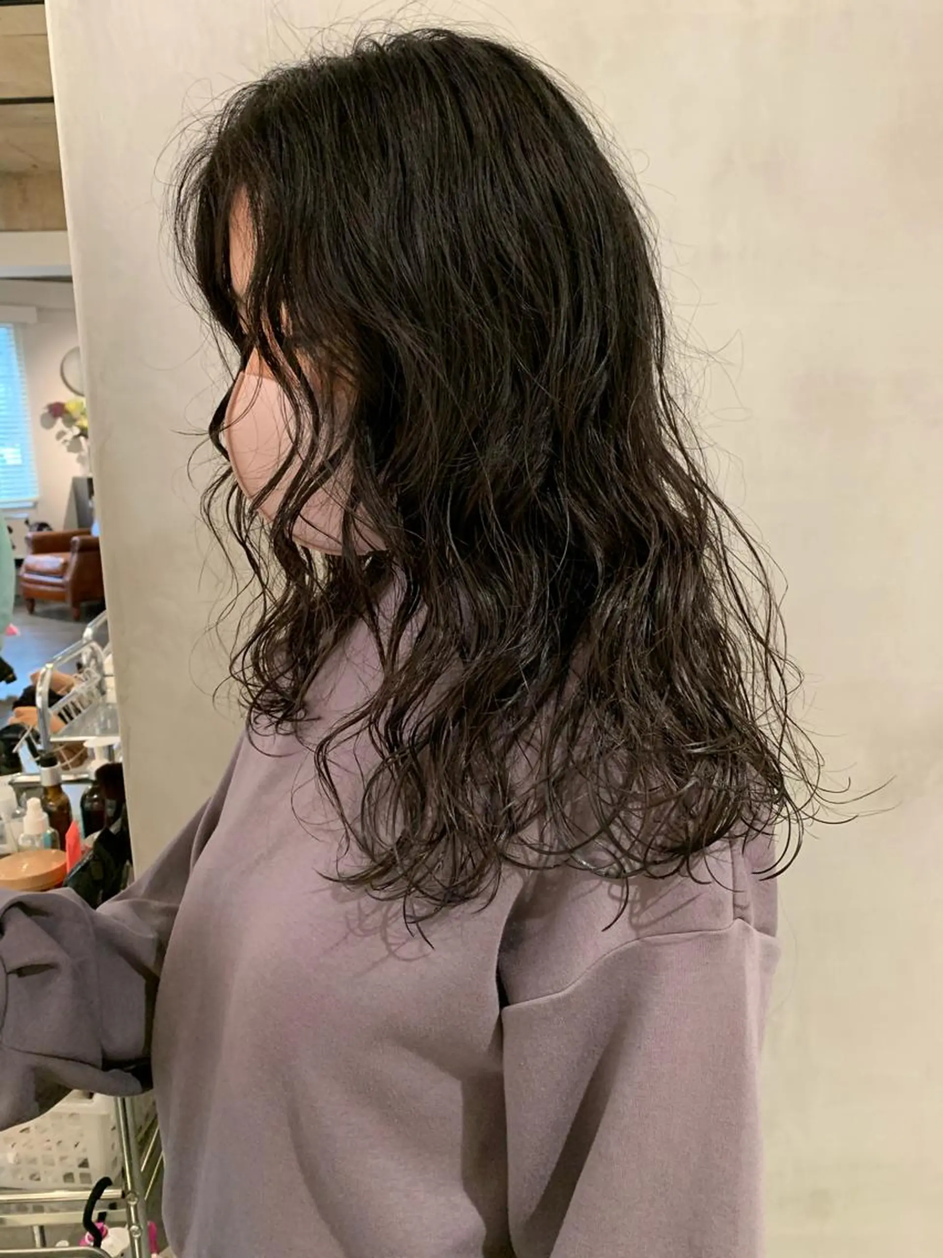 ロング パーマ カット パーマ トリートメント アンニュイヘア🪽 ayumiのヘアスタイル