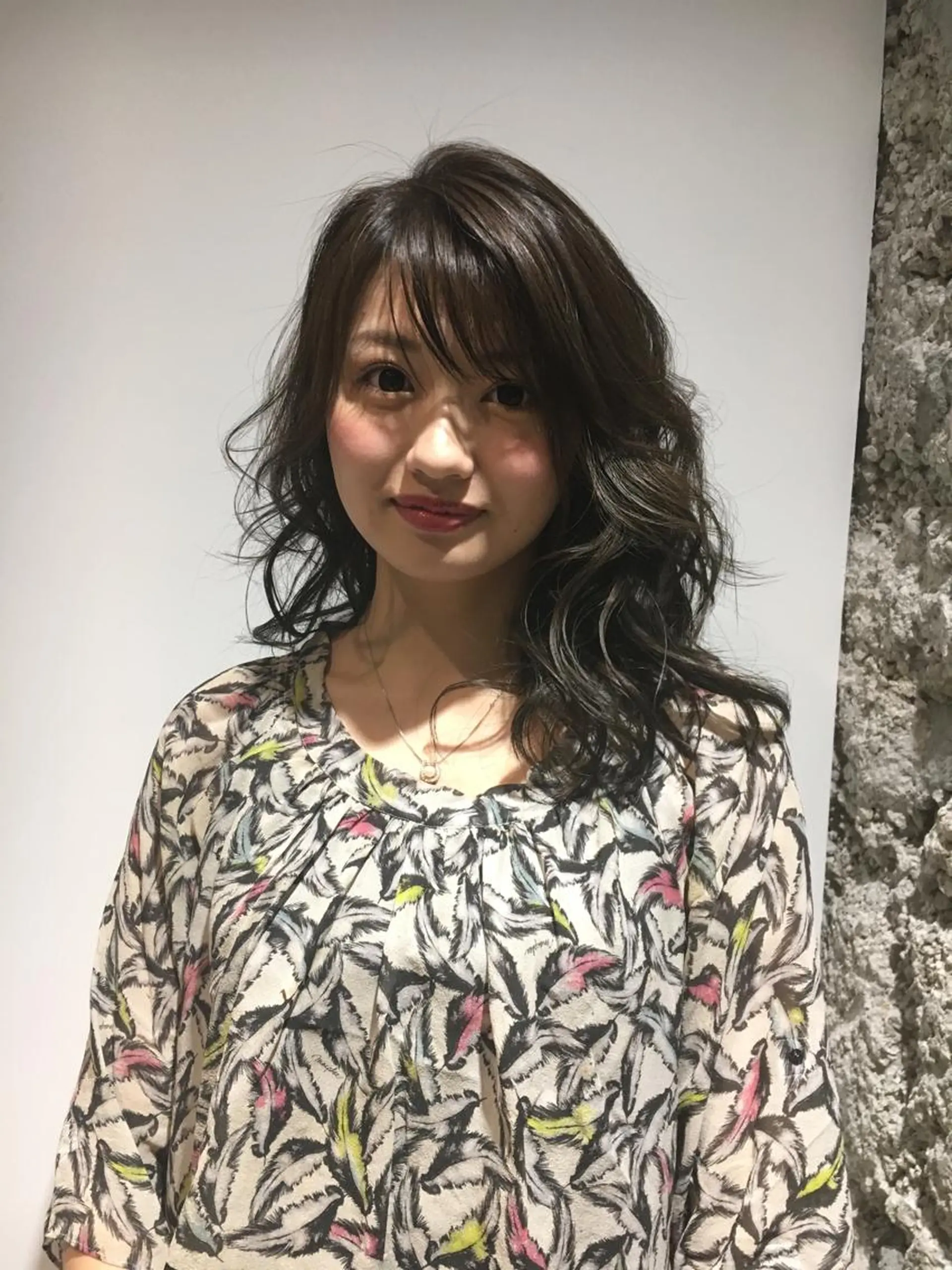 セミロング カラー カット ヘアカラー トリートメント 髪質改善ULTOWA ✨松井　美幸のヘアスタイル