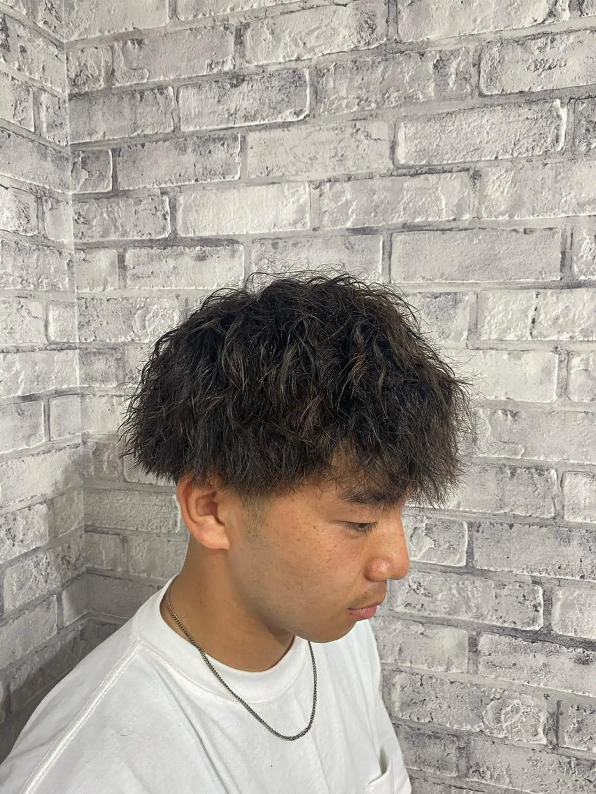 ショート カラー パーマ ヘアアレンジ メンズ キッズ ネイル マツエク・マツパ アイブロウ メンズバレイヤージュ メンズブリーチ メンズハイライト メンズハイトーン メンズインナーカラー 🔥漢髪特化メンズ マネージャーYUKIのヘアスタイル