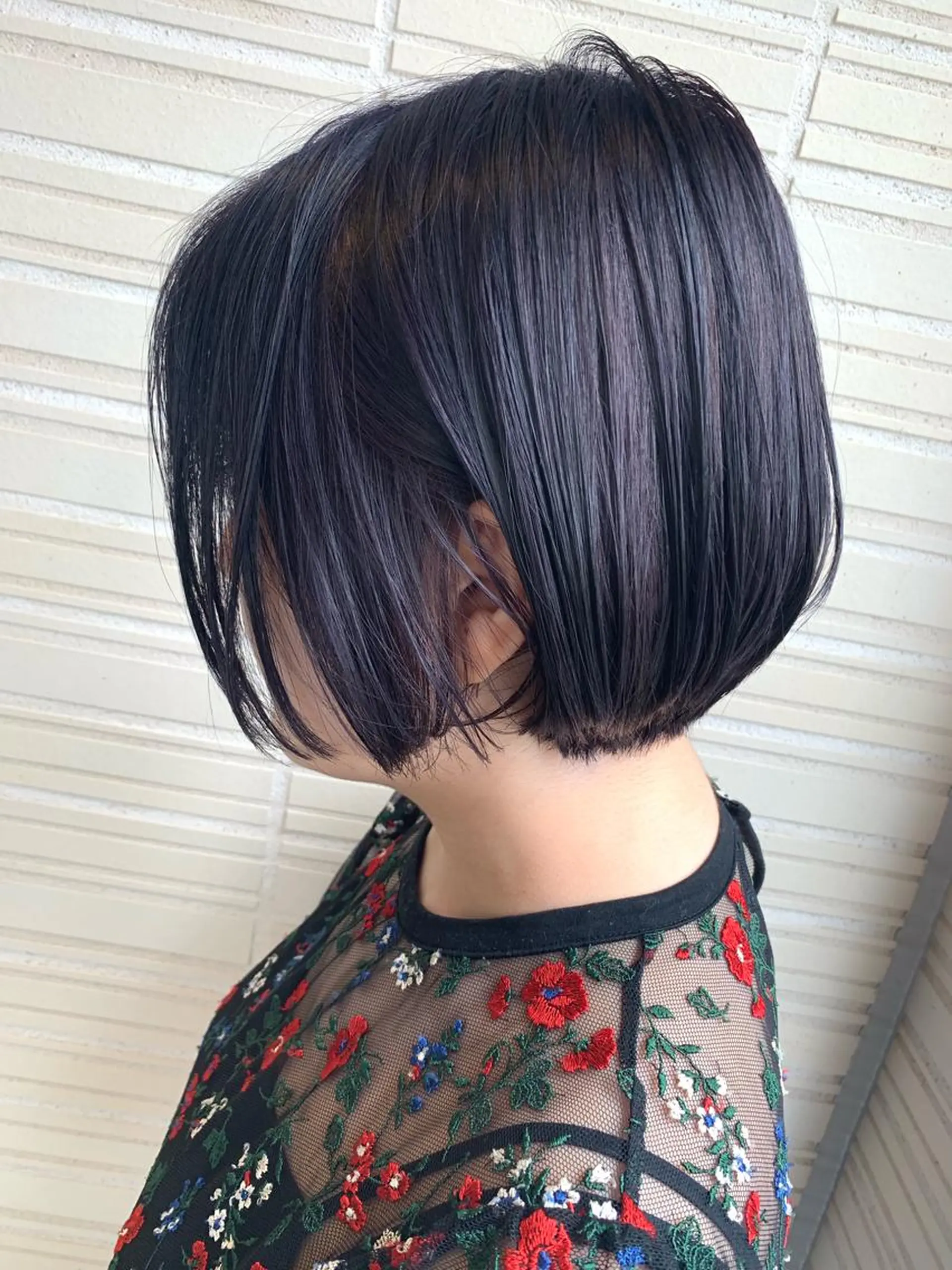 ショート ショートボブ パープルカラー ボブ ショートヘア lamie by melt 吉祥寺 【ラミエ バイ メルト】所属・【ミニモ公認】*似合 わせ職人*滝田拳史のヘアスタイル