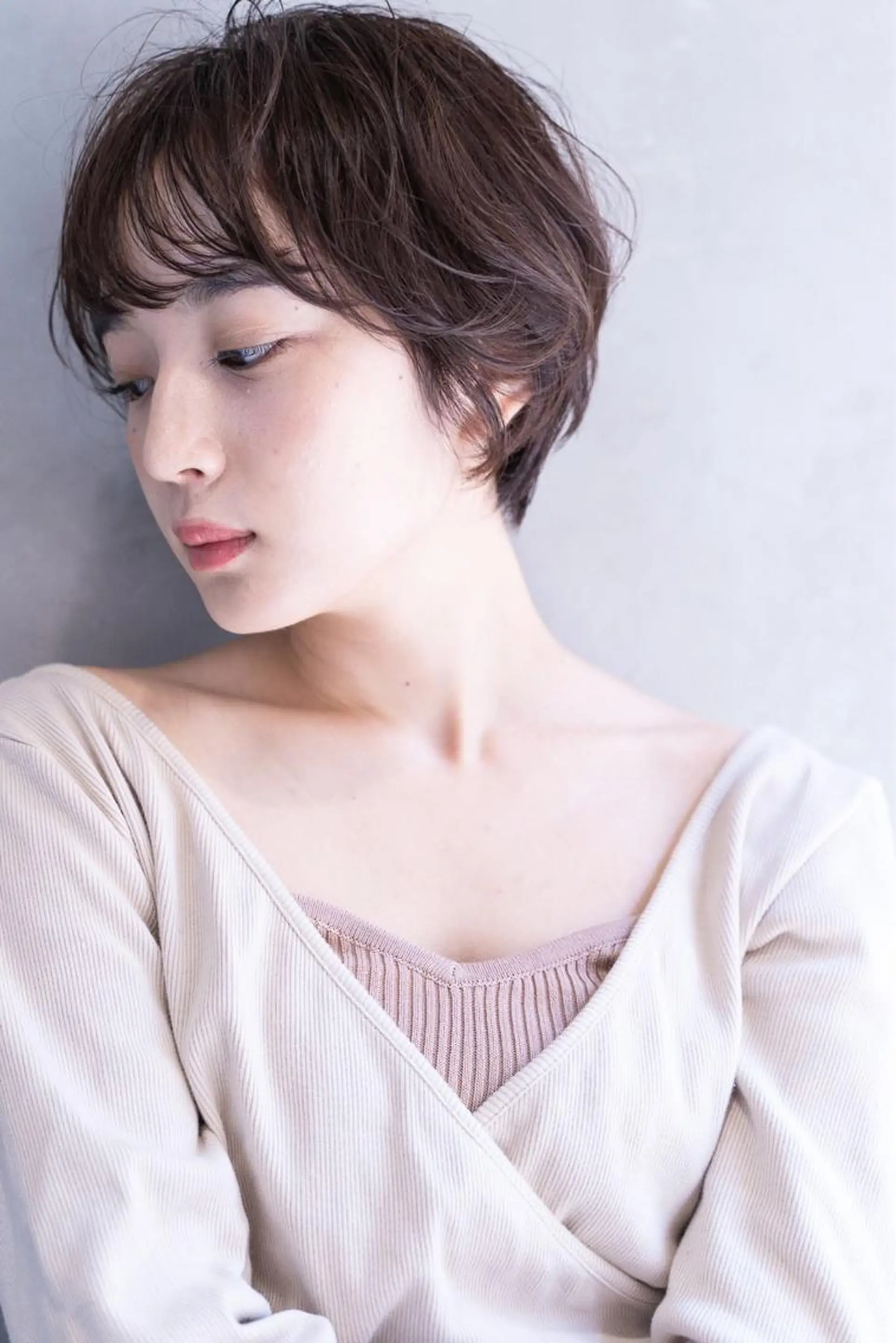 ショート カラー ヘアアレンジ ミニボブ/ブリーチ 🌈MISATOのヘアスタイル