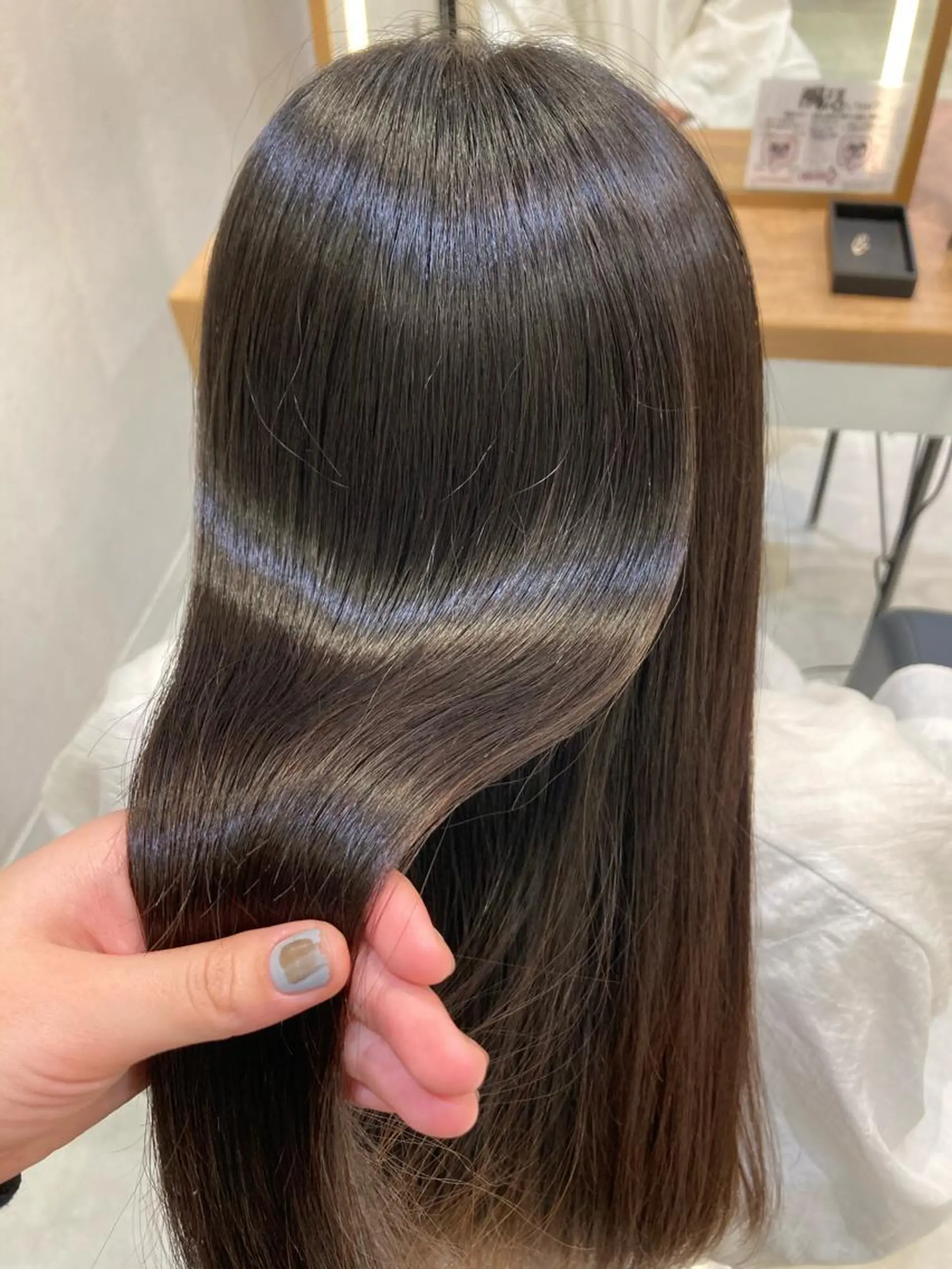 ロング トリートメント nono/パーマ /顔まわりカット🐈のヘアスタイル