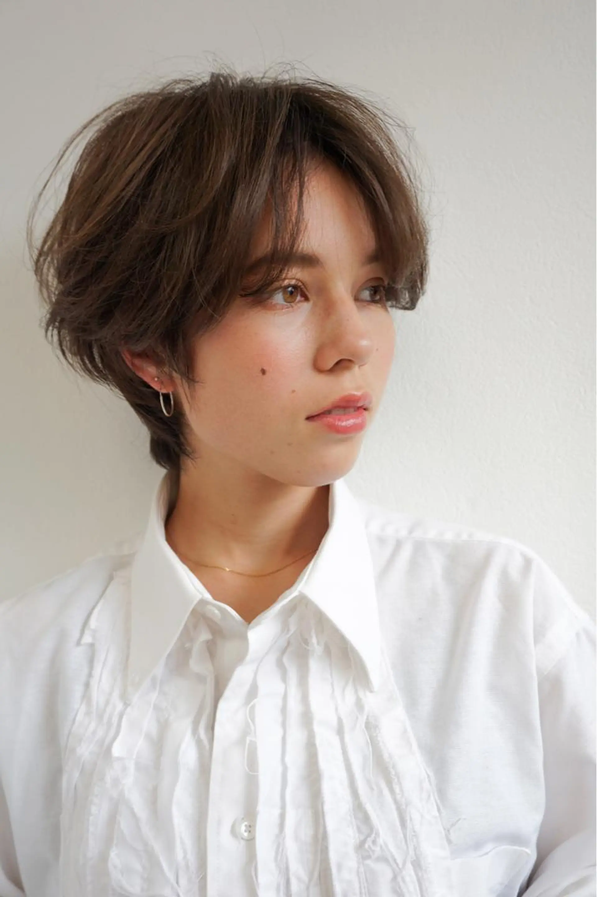 ショート カラー カット ヘアカラー 似合わせ レイヤー須川のヘアスタイル