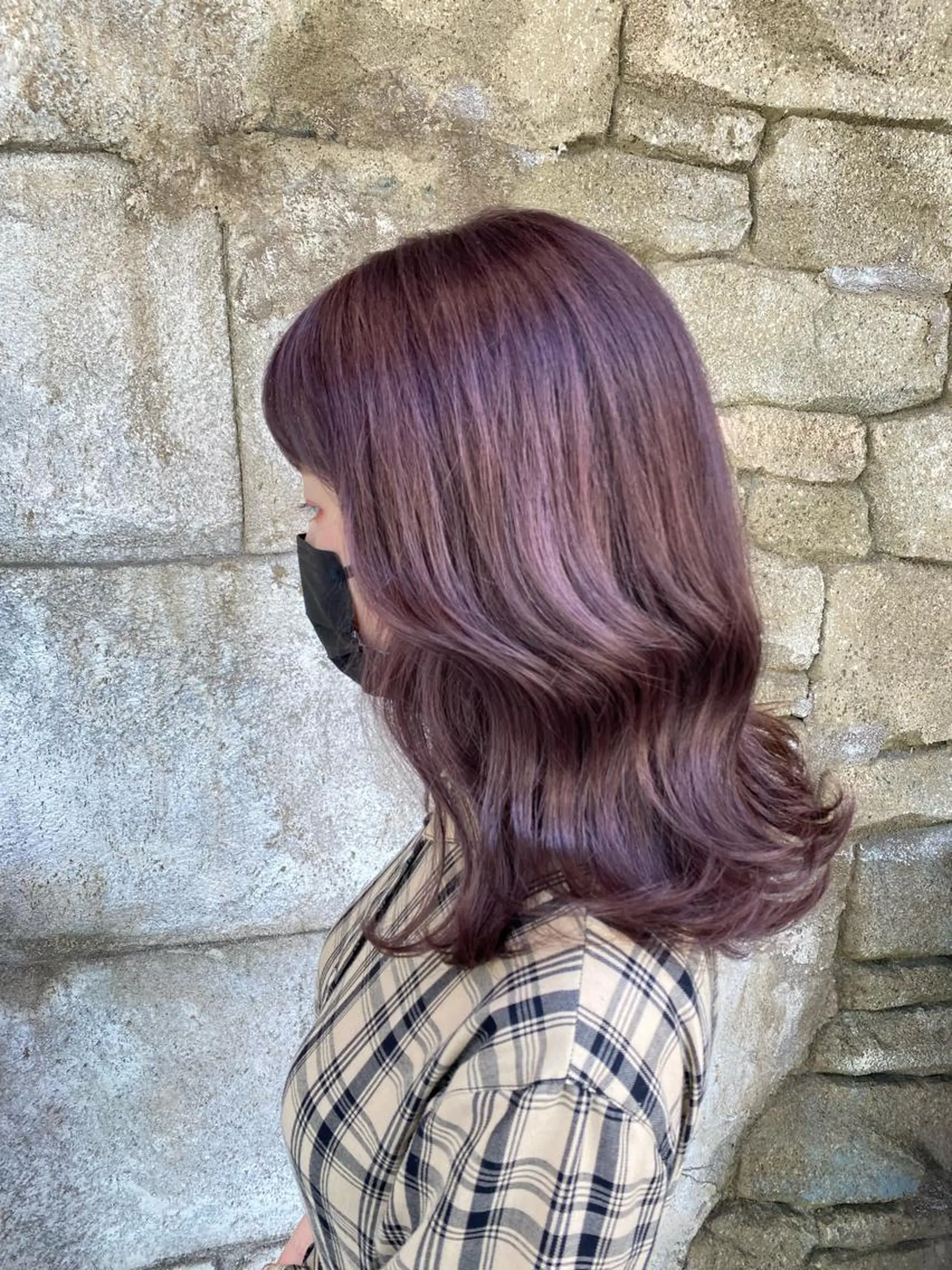 ミディアム カラー 【透明感カラー】 harunaのヘアスタイル