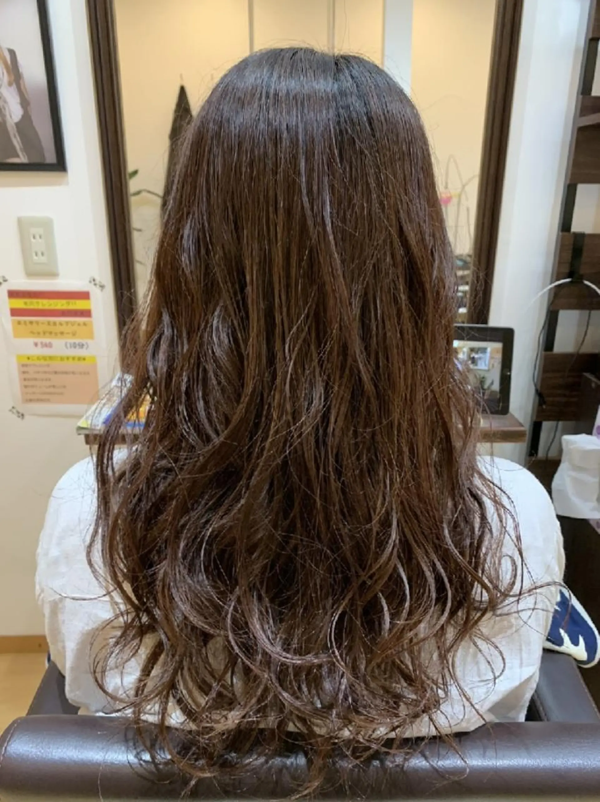 ロング オレンジブラウン サトウ シューイチのヘアスタイル