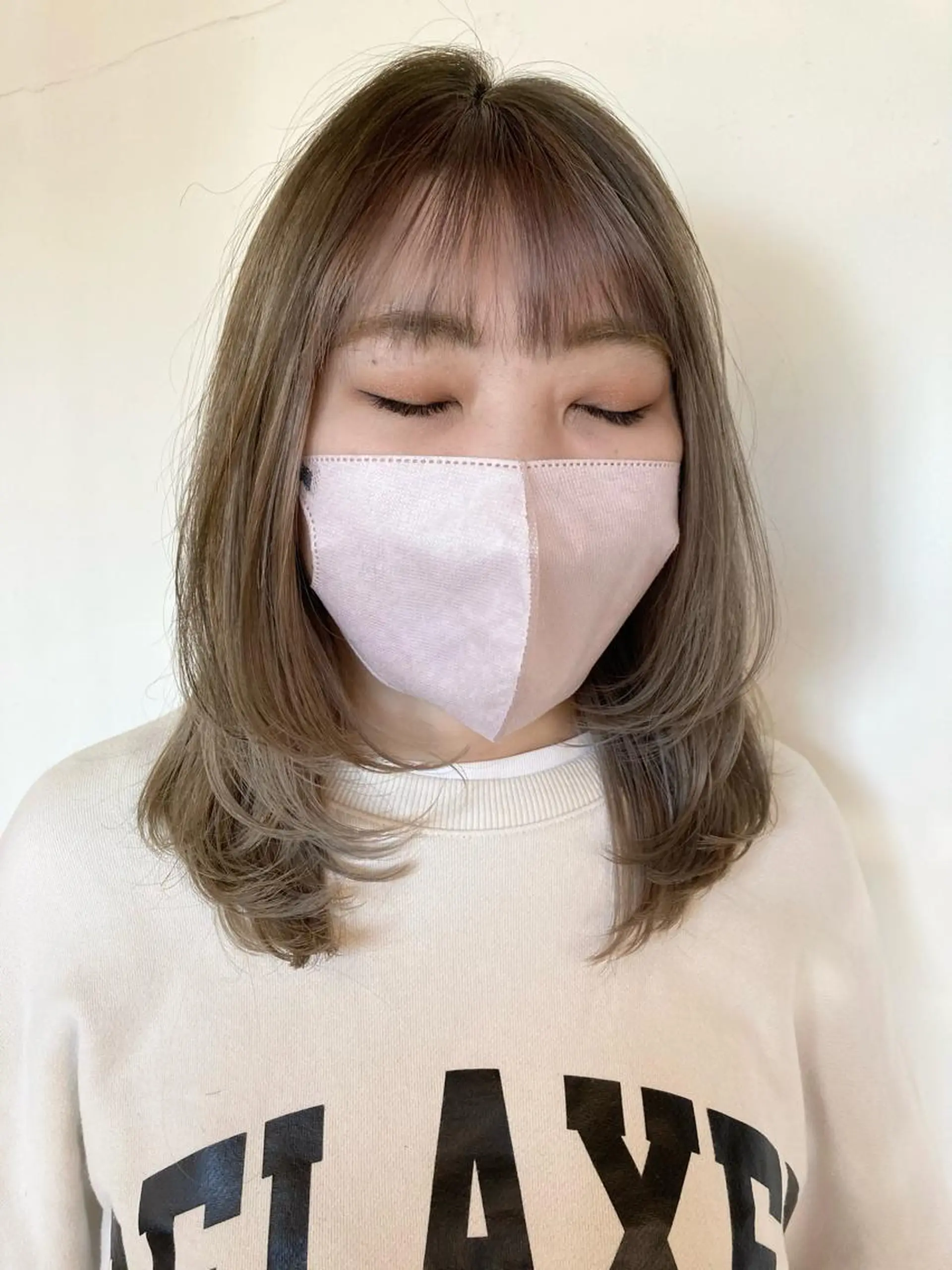 ミディアム レイヤーカット ペッツ本店 スタイリスト増田ゆきのヘアスタイル