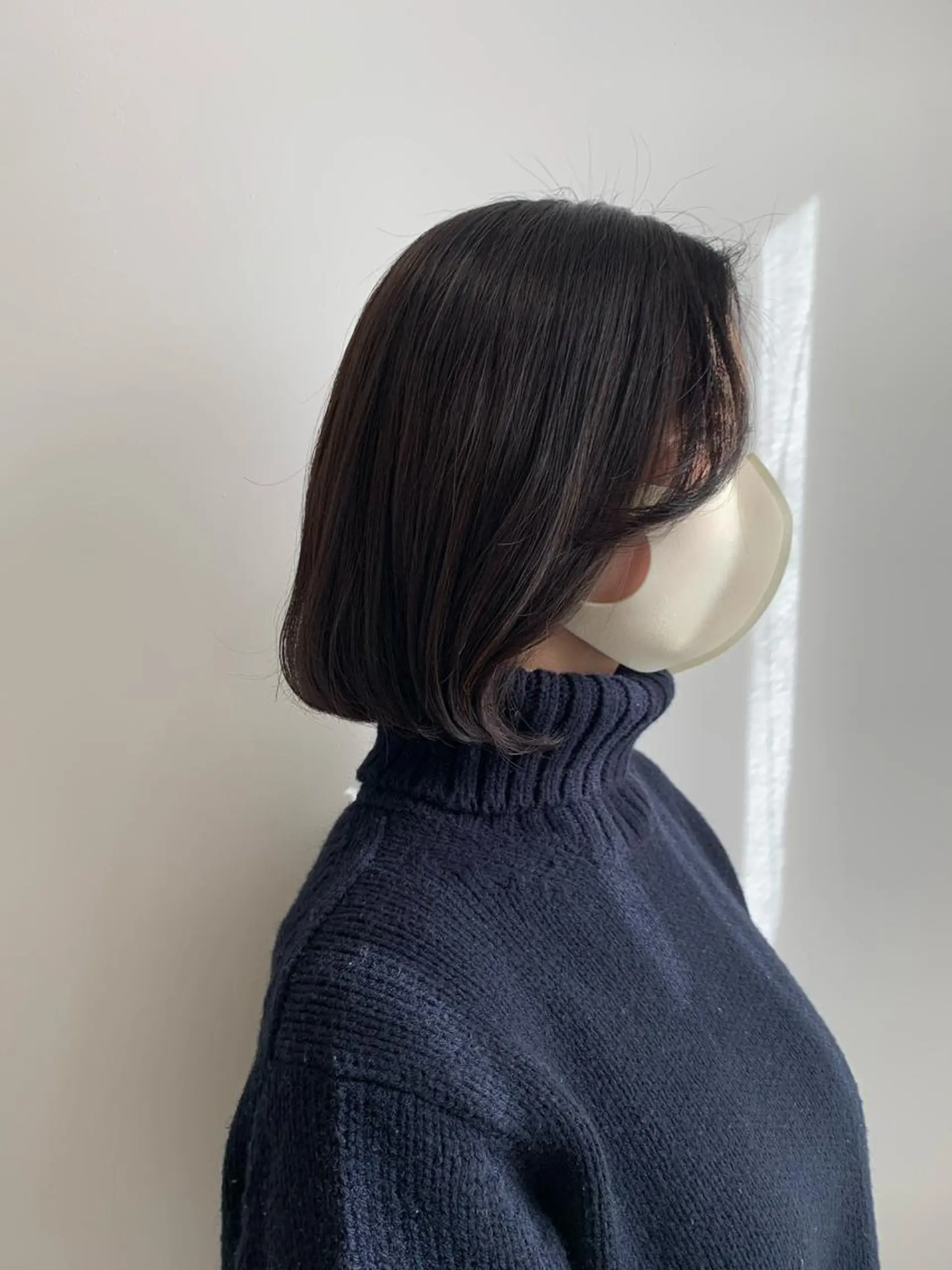 ミディアム カラー エギョモリ タンバルモリ 韓国風ヘア 韓国🇰🇷髪質改善 Chisaki치사키のヘアスタイル