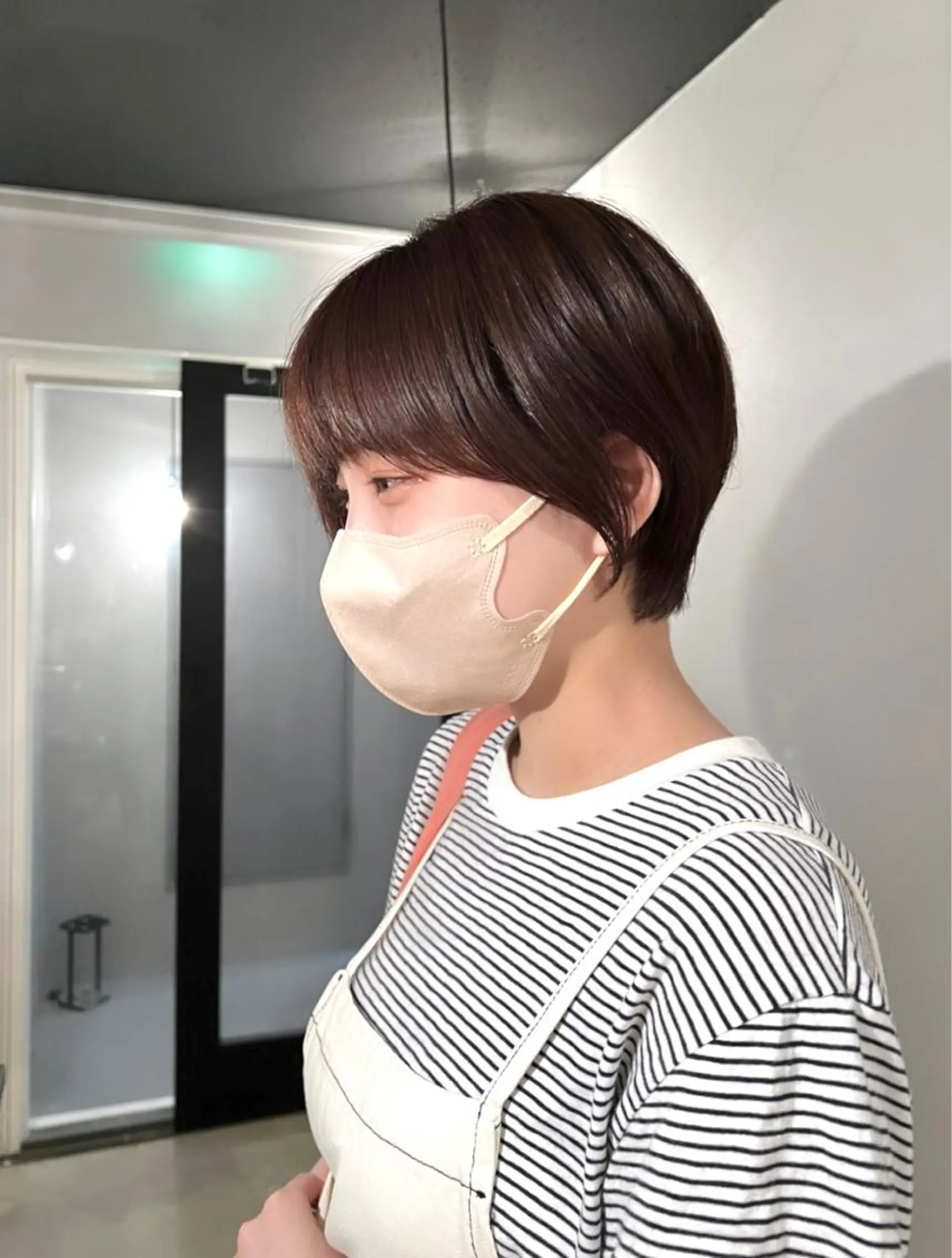 ショート ノサカ ミワコのヘアスタイル