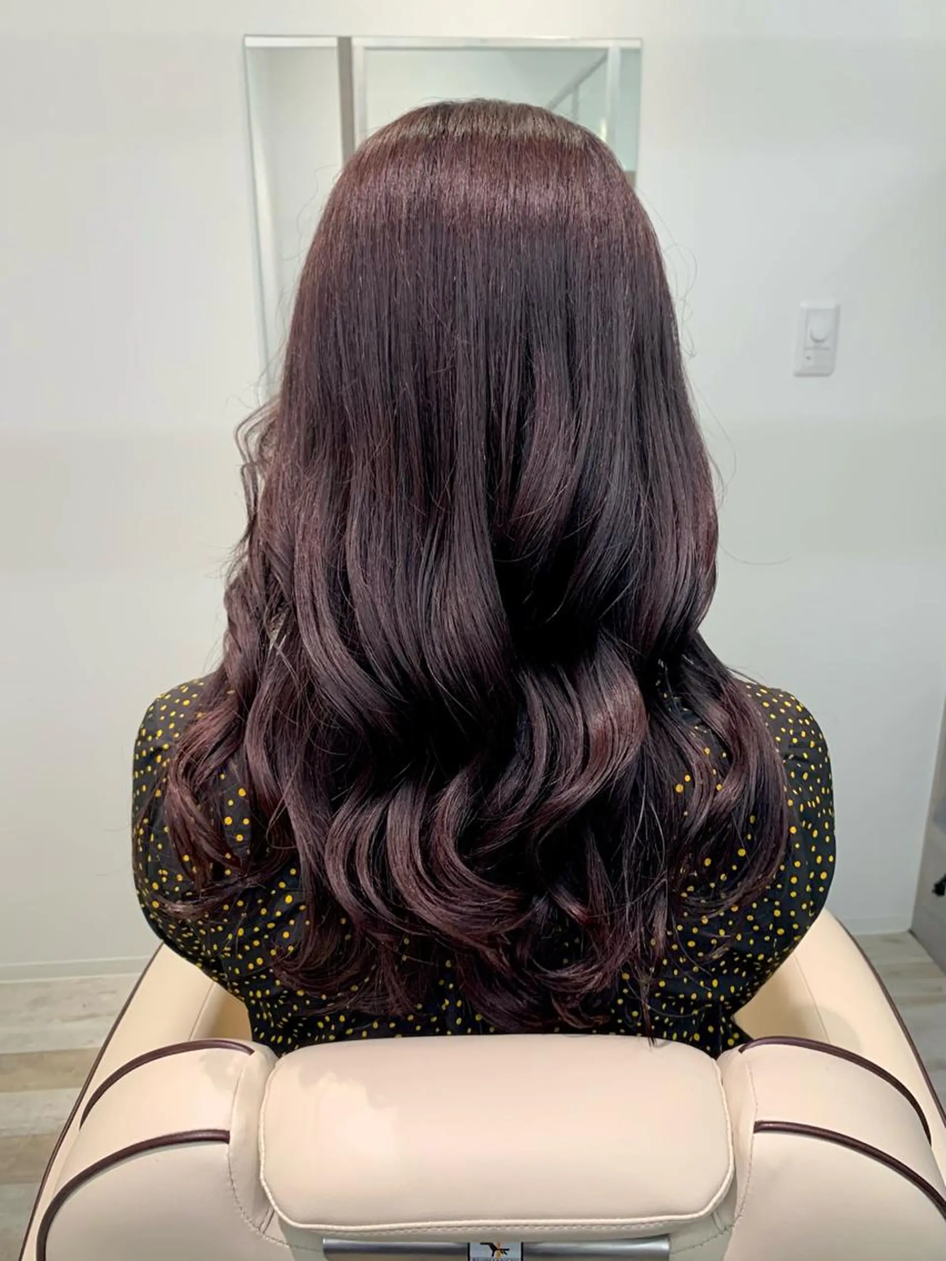 ロング カラー ブラウンカラー イルミナカラー 垢抜け 雰囲気アップ ふにゅう ののかのヘアスタイル