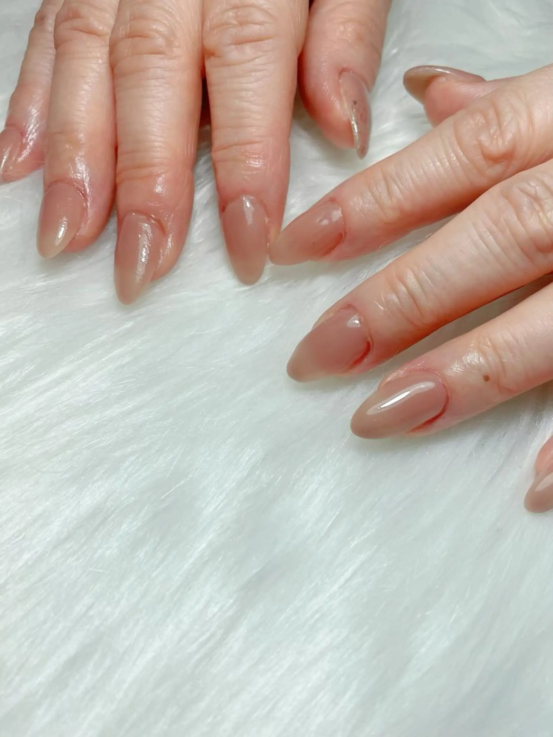 ネイル ワンカラーネイル 大袋駅東口徒歩2分 alivioのネイルデザイン