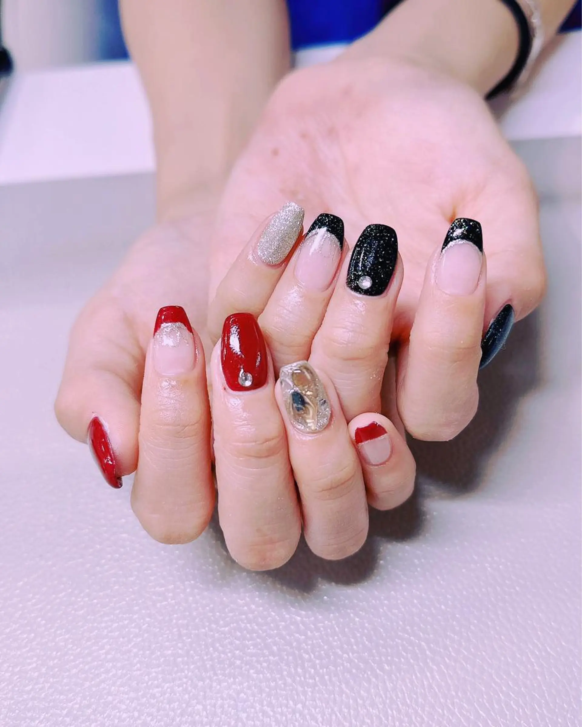 ネイル 長さだし専門店 M2　rikaのネイルデザイン