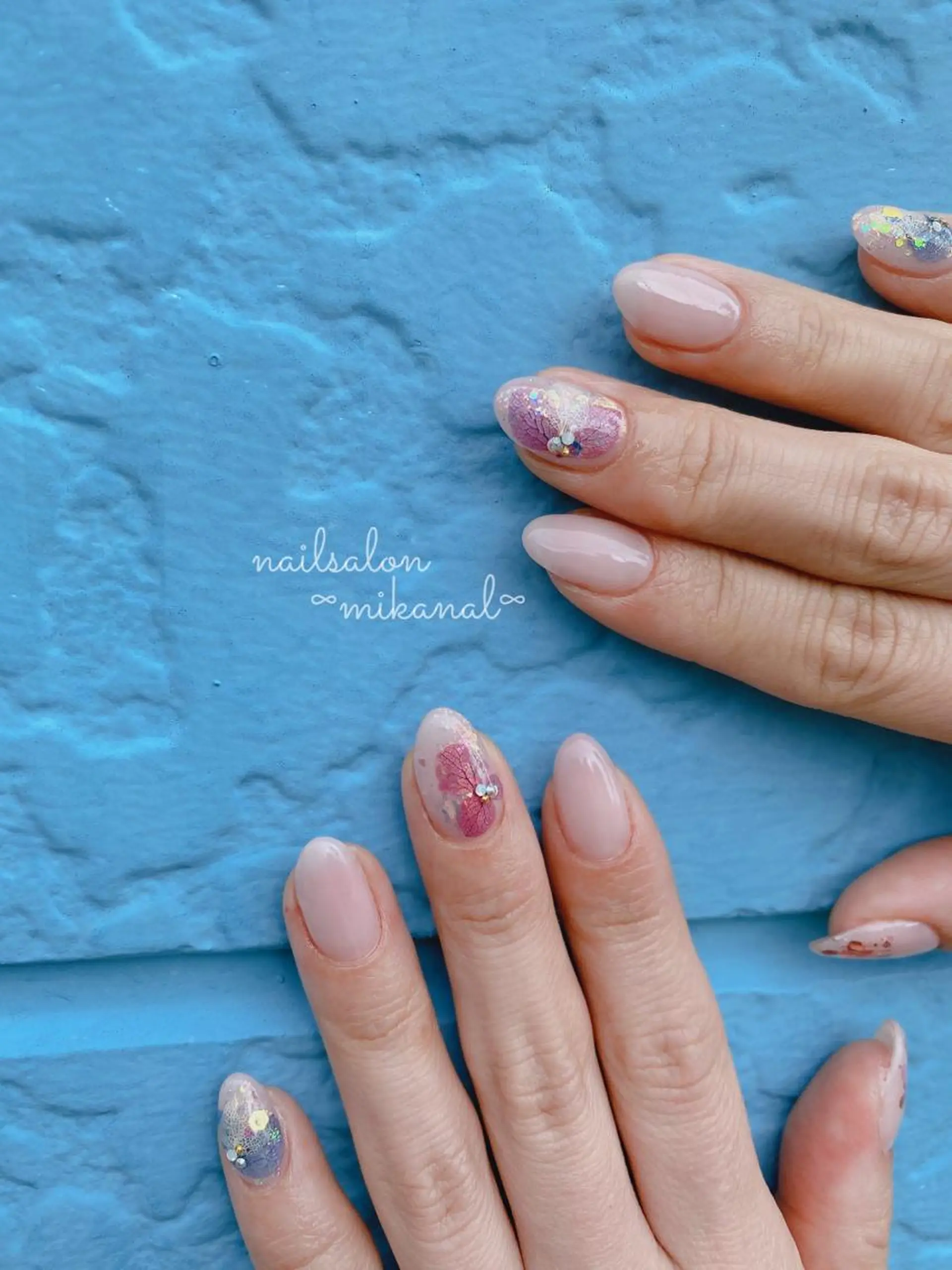 ネイル ハンドネイル nailsalon ∞ ﾐｶﾅﾙ ∞のネイルデザイン