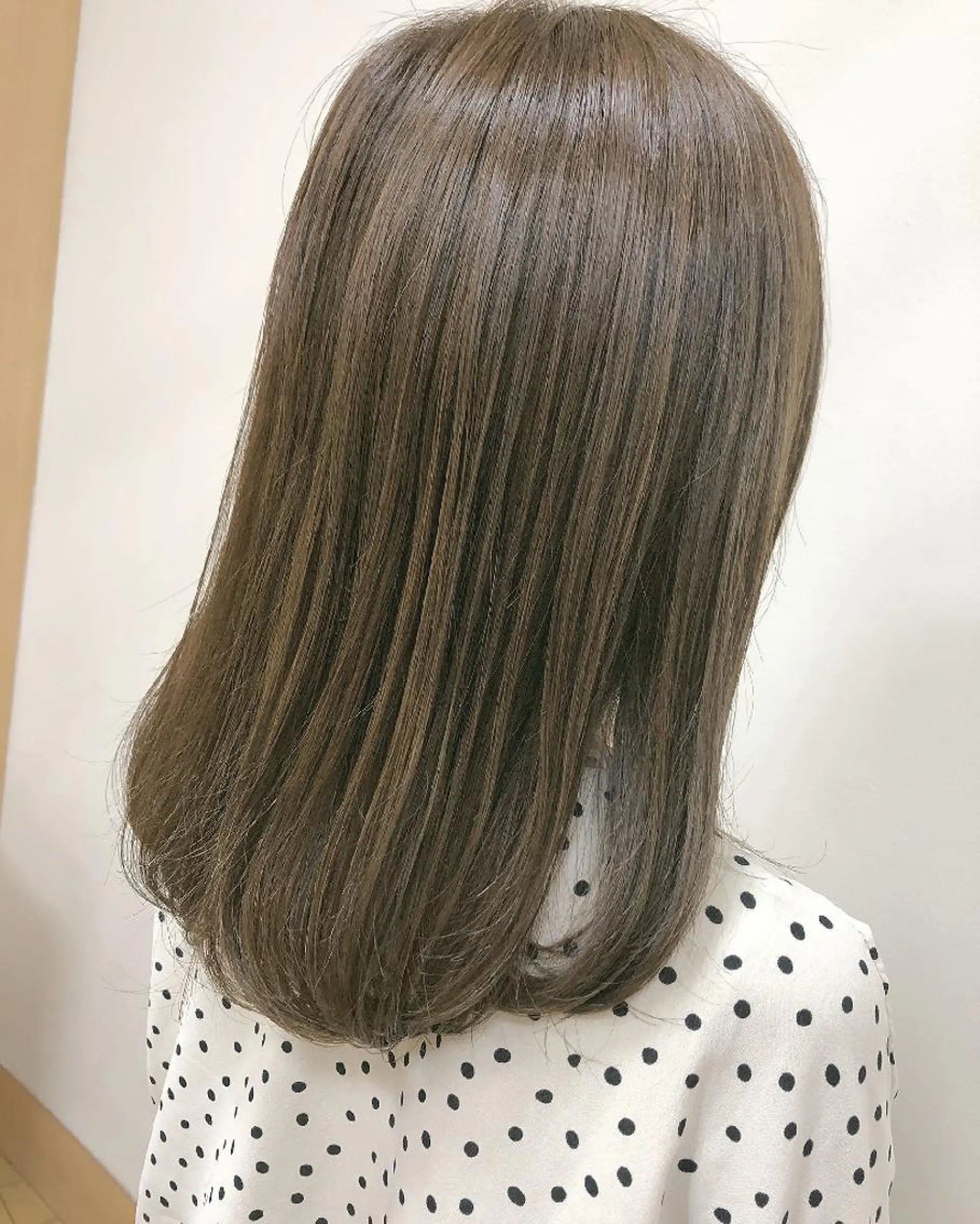 ミディアム カット 縮毛矯正 トリートメント Hair salon　MARRON所属・MARRON 🍊mihoのヘアスタイル