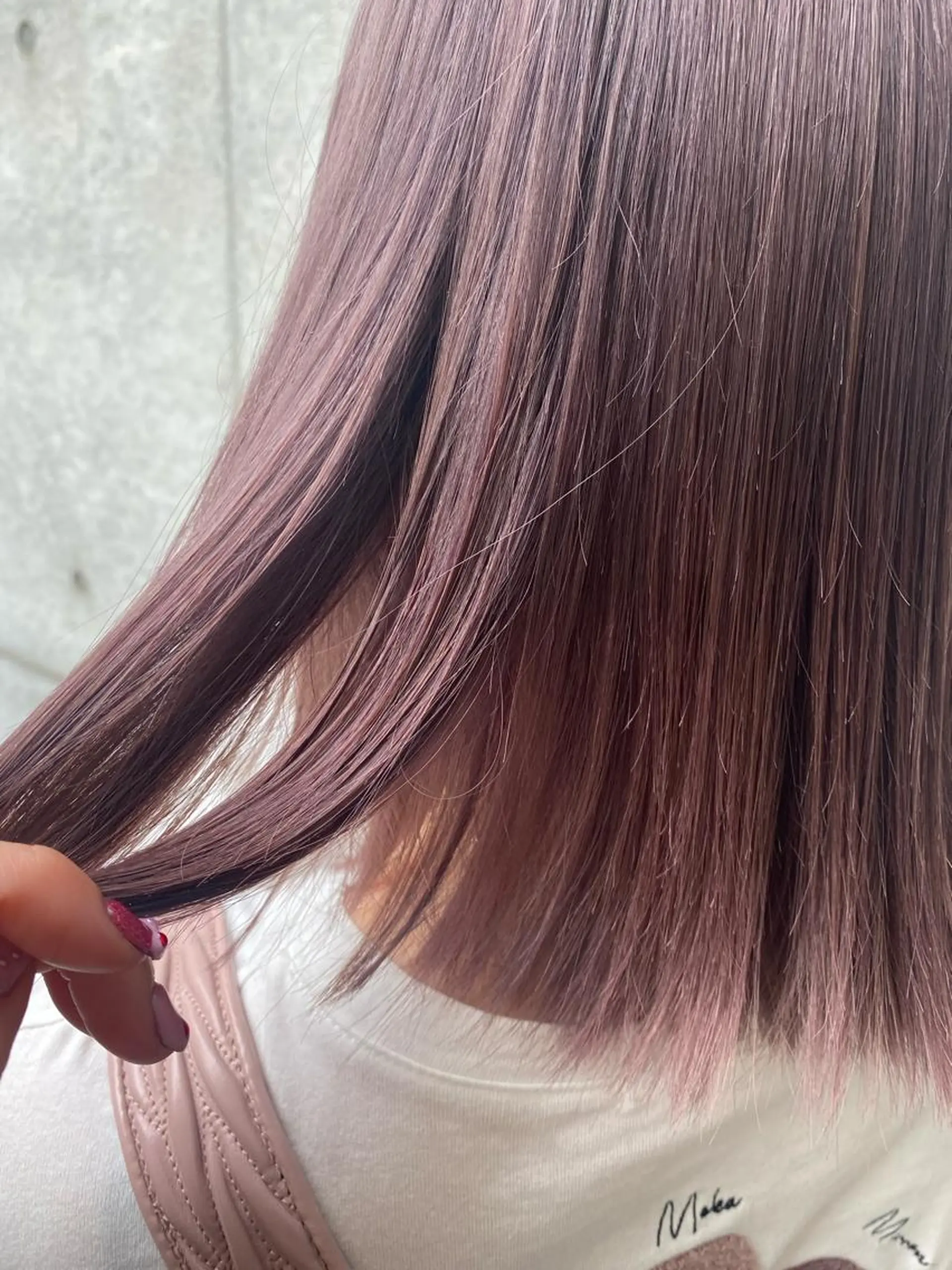 ミディアム カラー 心斎橋美容室 Junのヘアスタイル