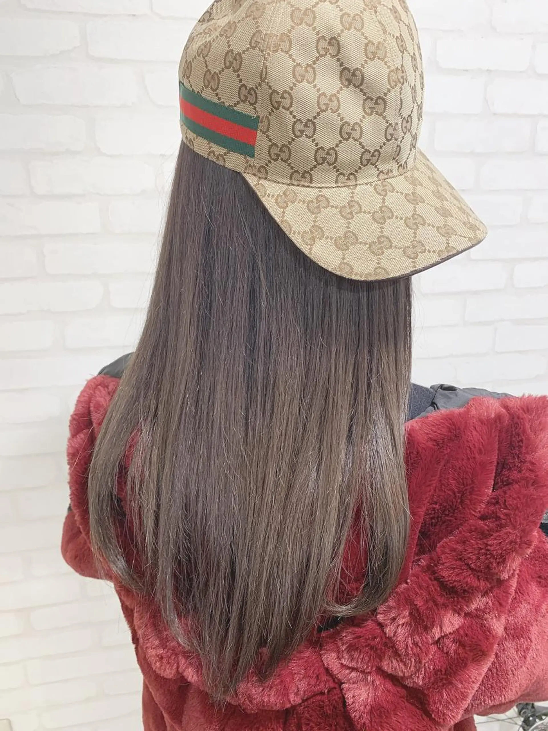 ロング アッシュ ハイライト レイヤーカット カット ヘアカラー トリートメント Selene hair OSAKAのヘアスタイル