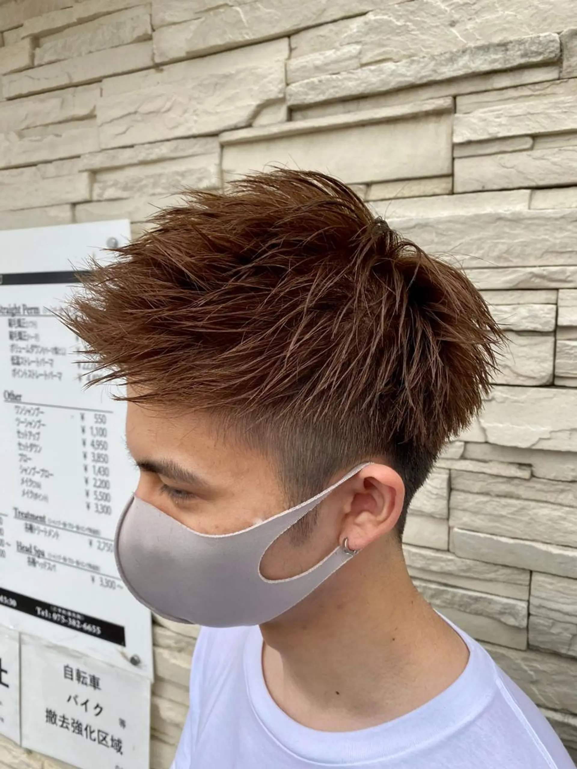 メンズ 🌸韓国ヘア・ 艶カラー🎀安井🌸のヘアスタイル