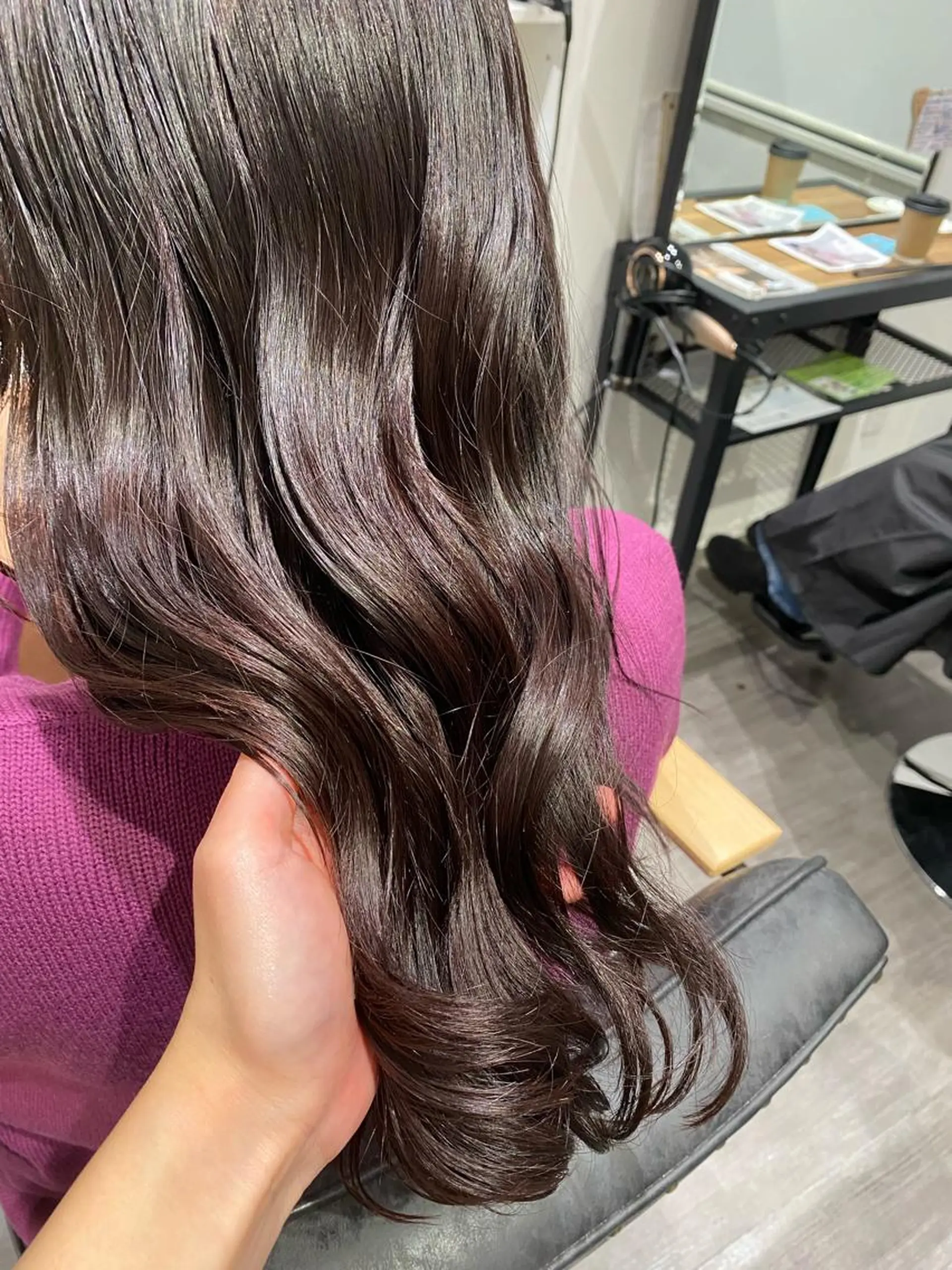 セミロング カット ヘアカラー cocotte🌿 amaneのヘアスタイル