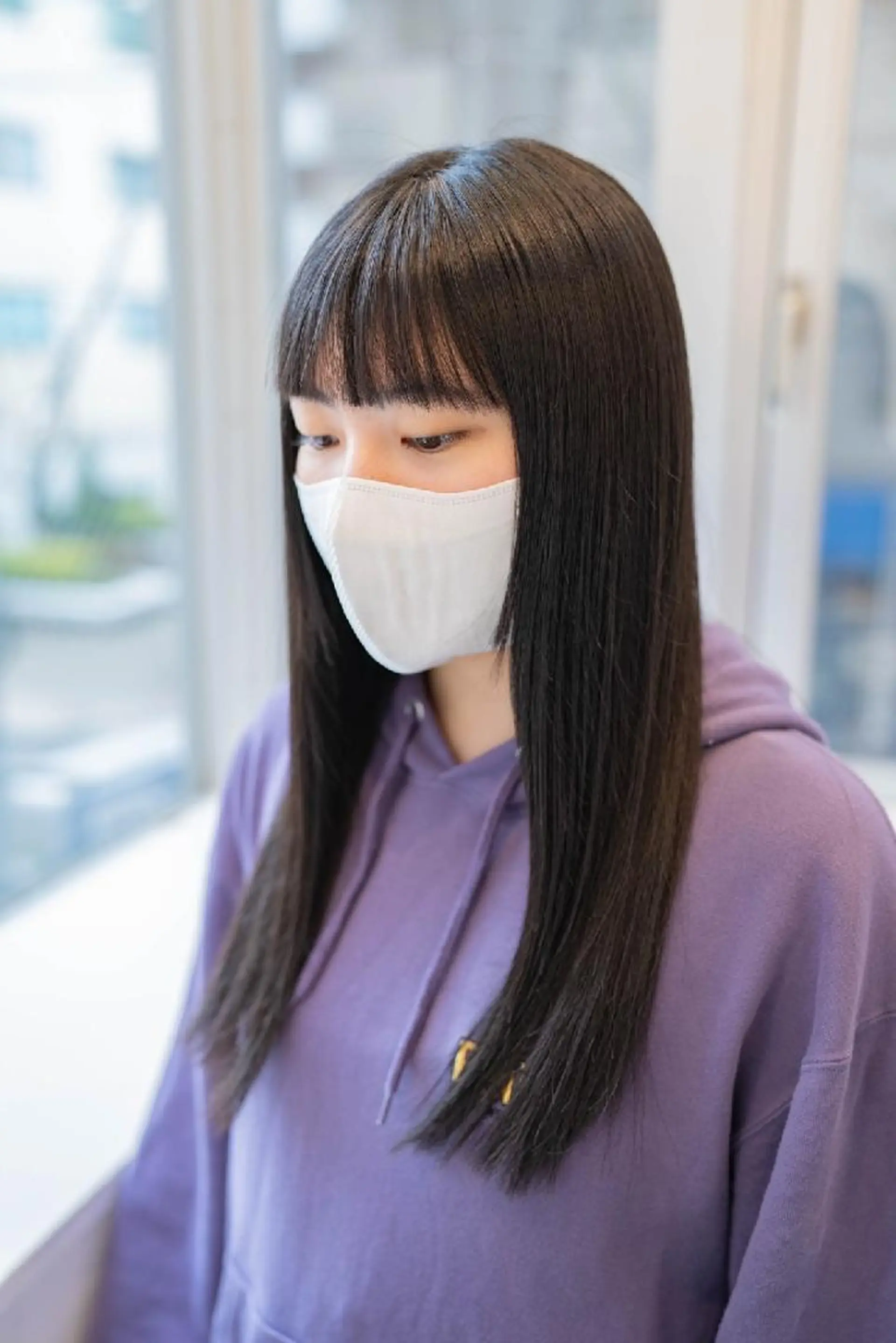 ロング カット 縮毛矯正 Lazo/ 原弥和子のヘアスタイル