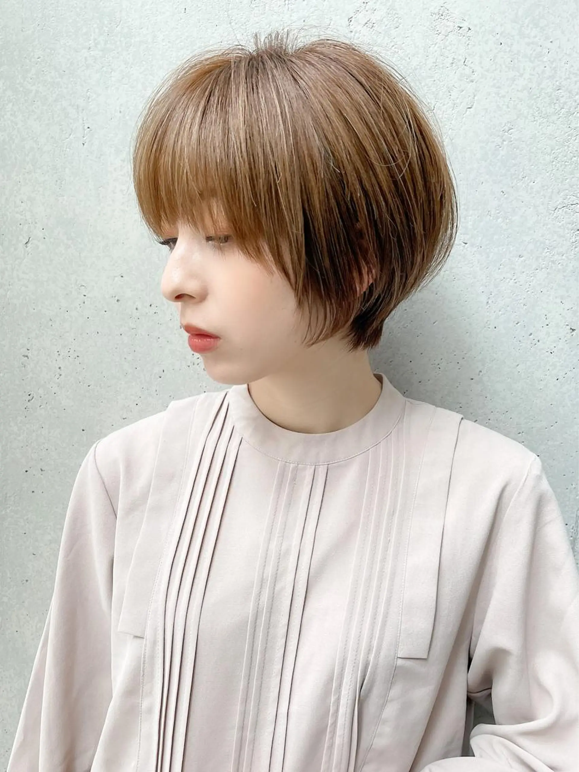 ショート カラー 宮本 聖希のヘアスタイル