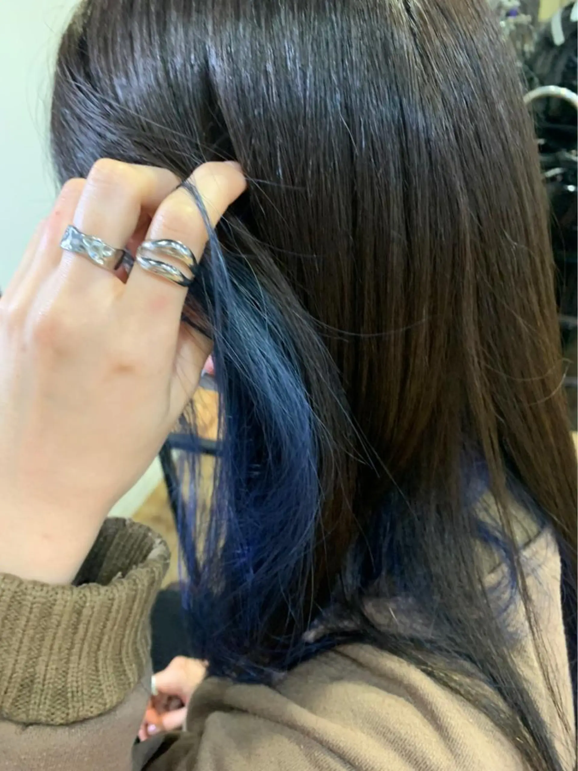 ロング カラー 周りと差のつくハイト ーン🥣AZUKIのヘアスタイル