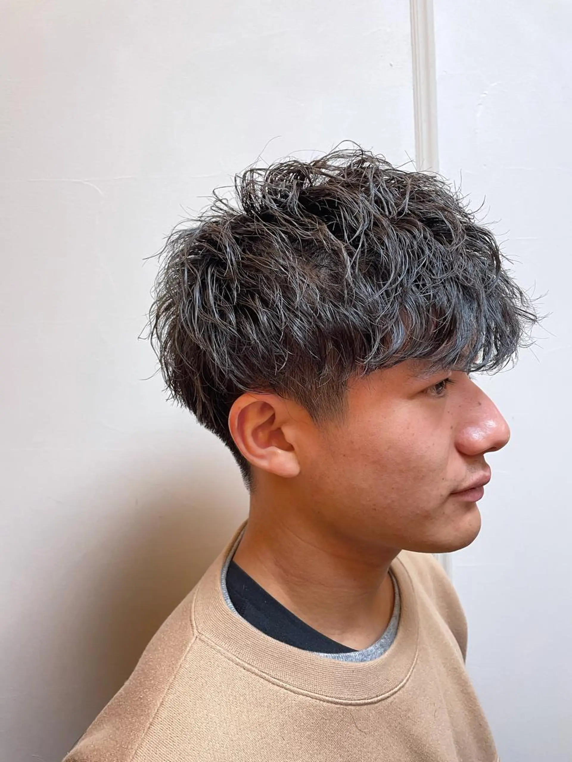 ショート パーマ メンズ 【24時まで営業✨】 吉本　成樹のヘアスタイル