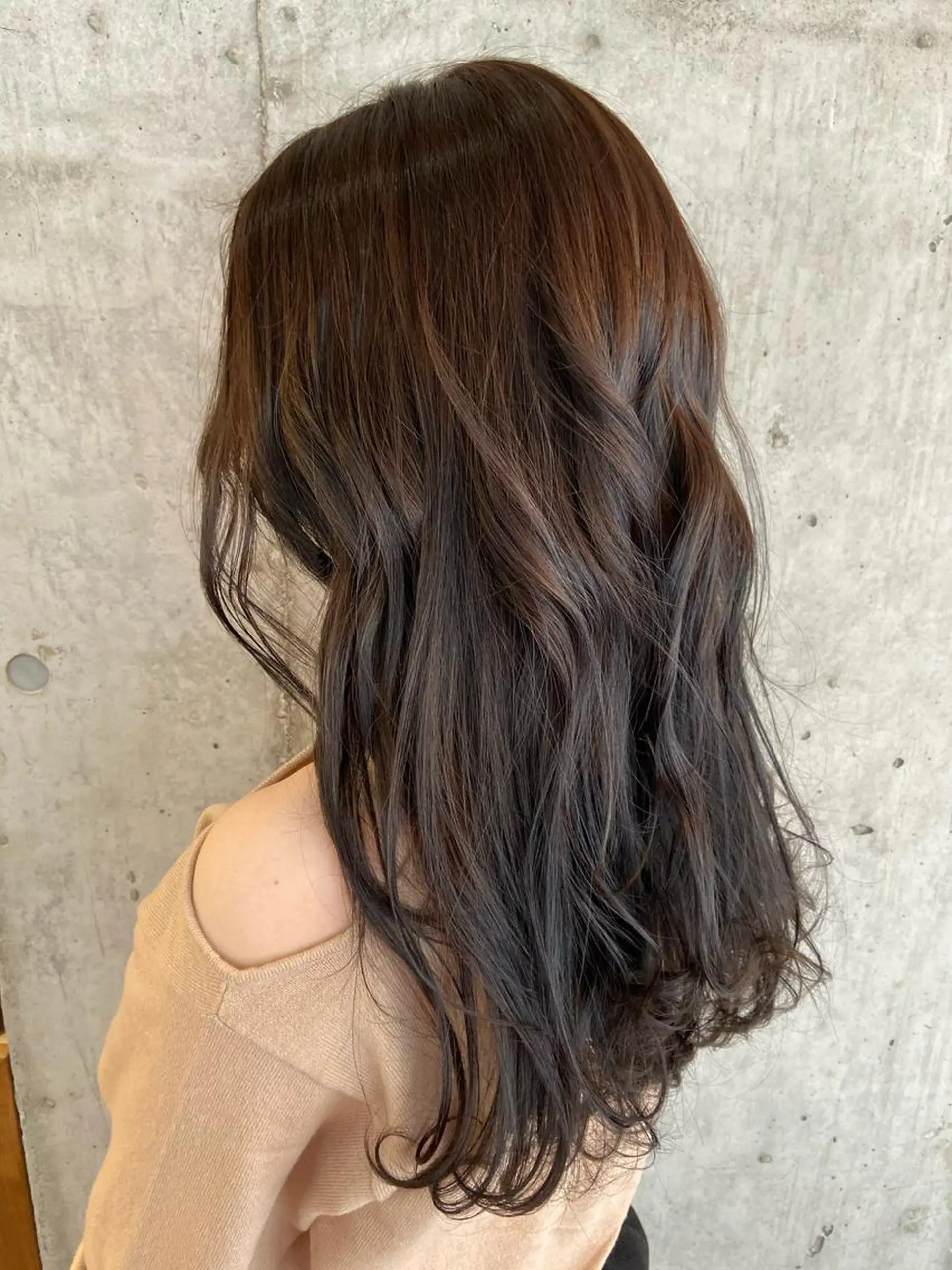 ロング カラー ヘアアレンジ ❤️カラー得意 🧡松浦睦樹❤️のヘアスタイル